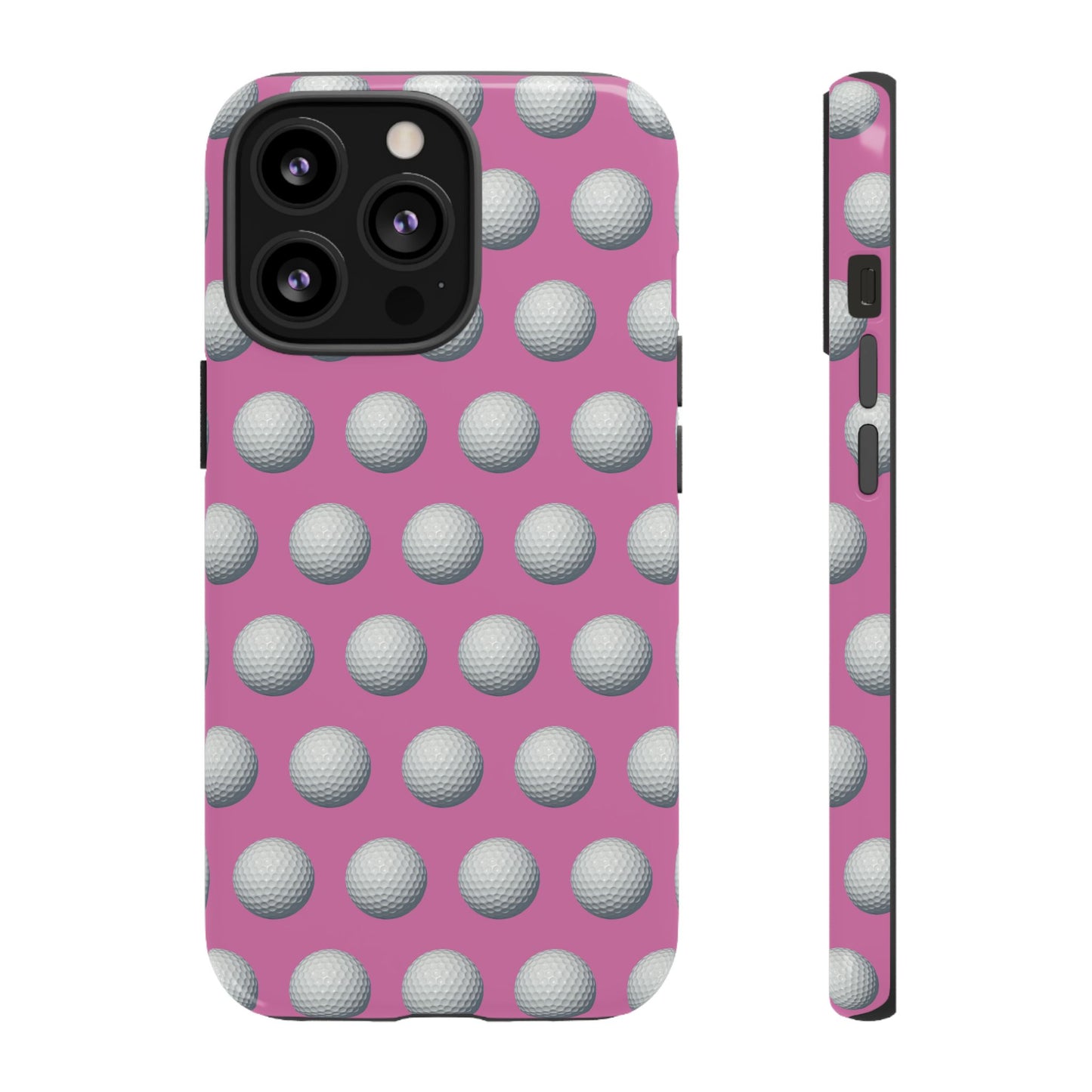 Golf Ball Phone Case Pink