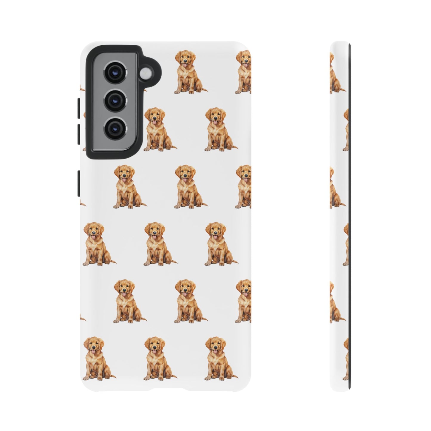 Golden Retriever Phone Case White