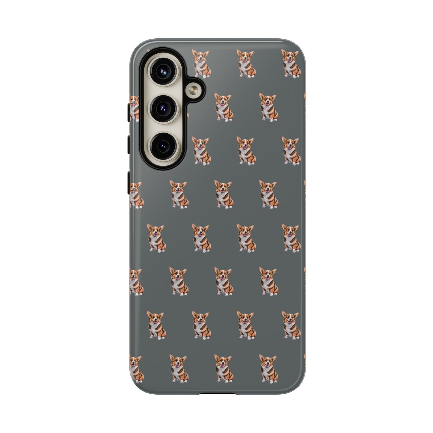 Corgi Phone Case Gray