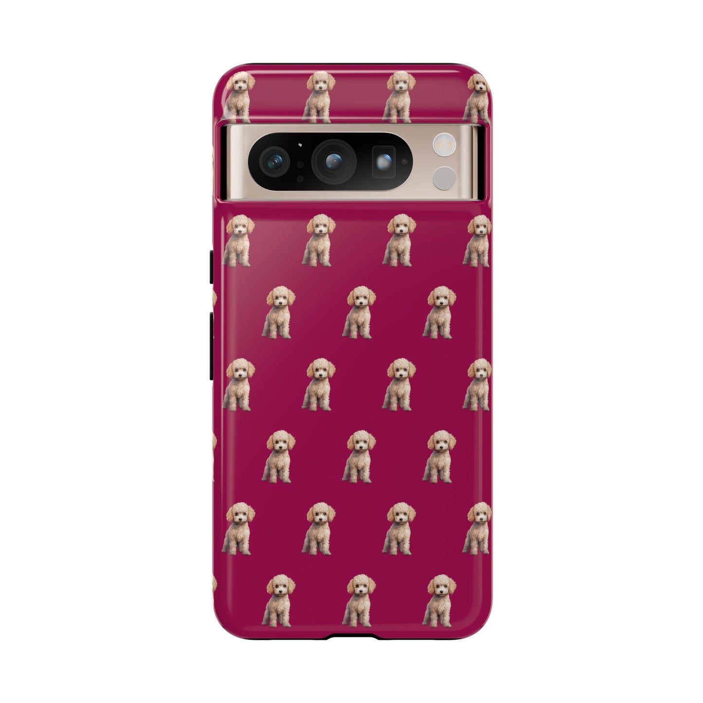 Poodle Phone Case Berry