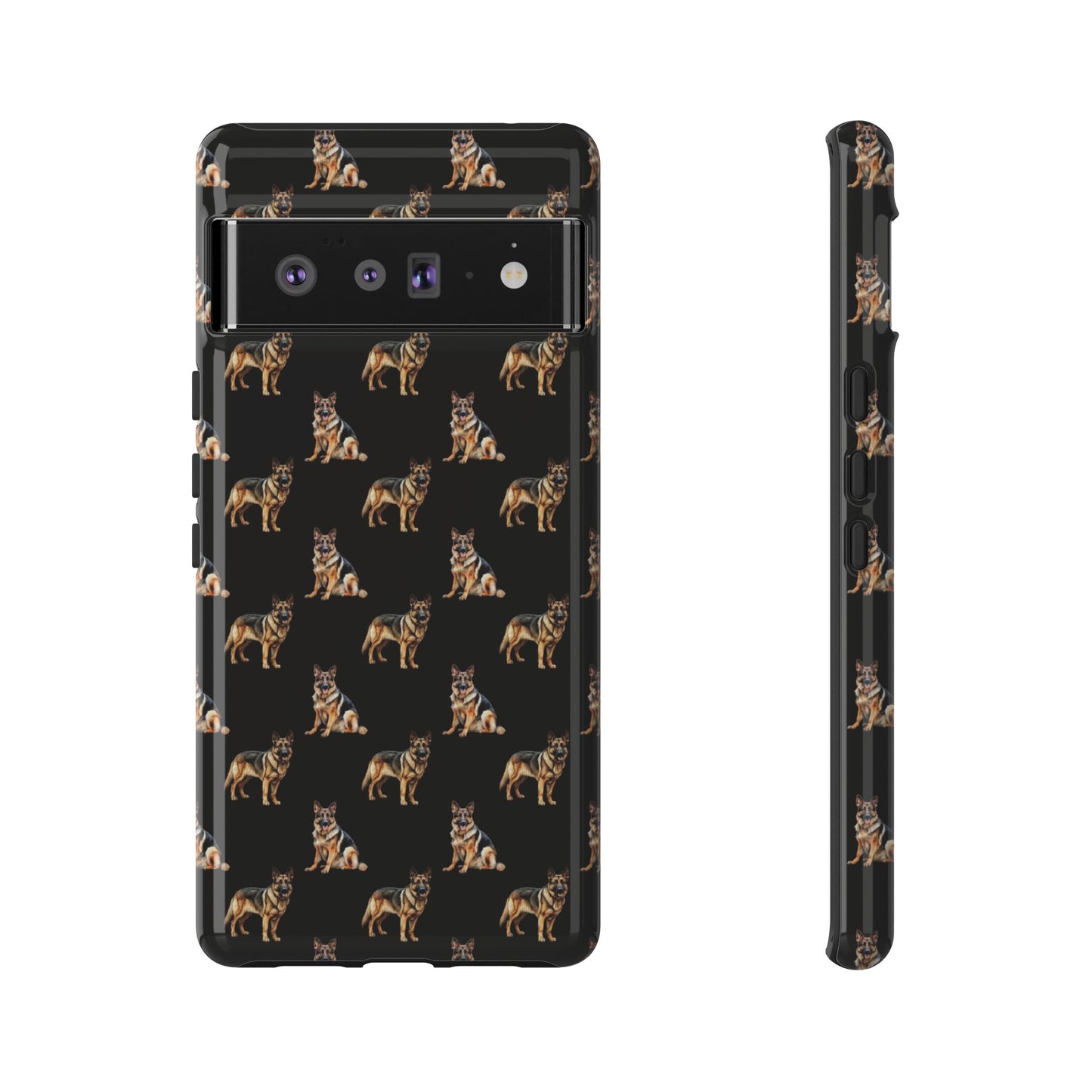 German Shepherd Phone Case Black