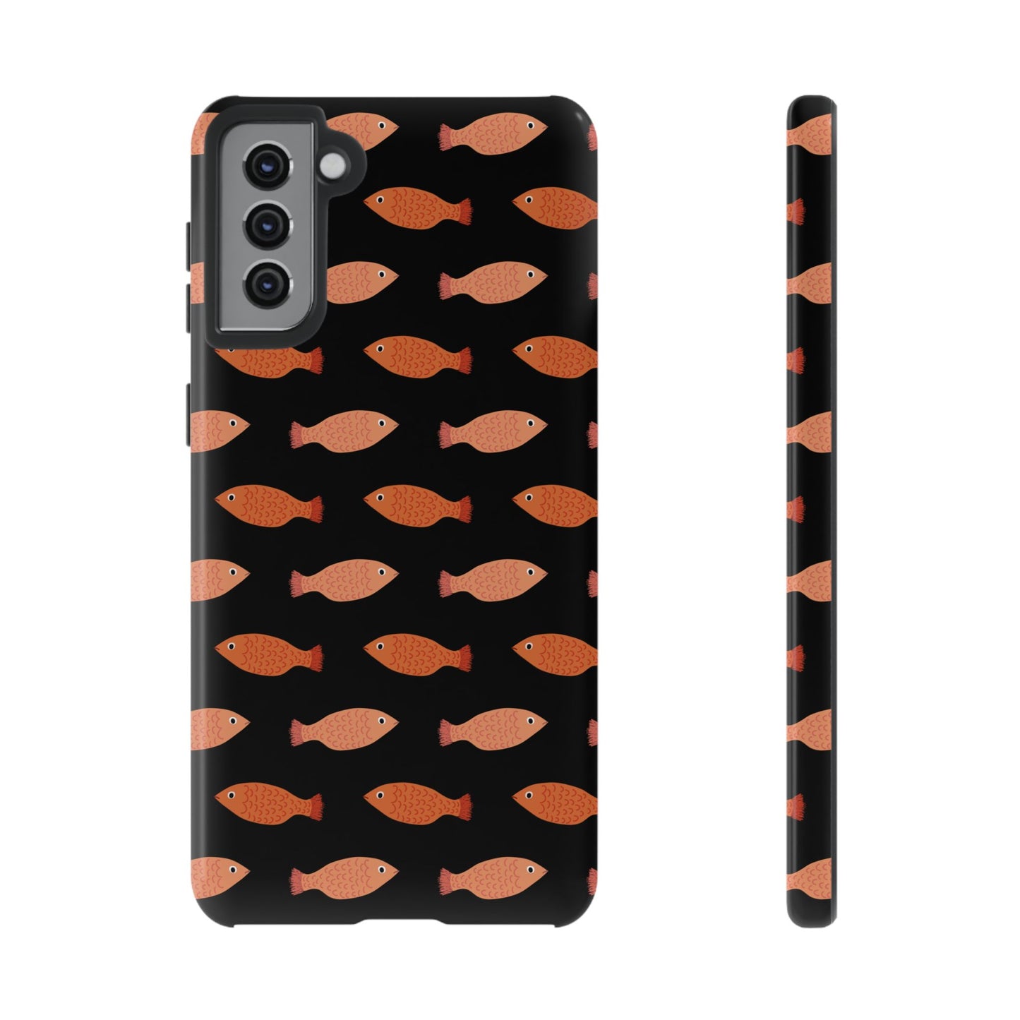 Fish Phone Case Black