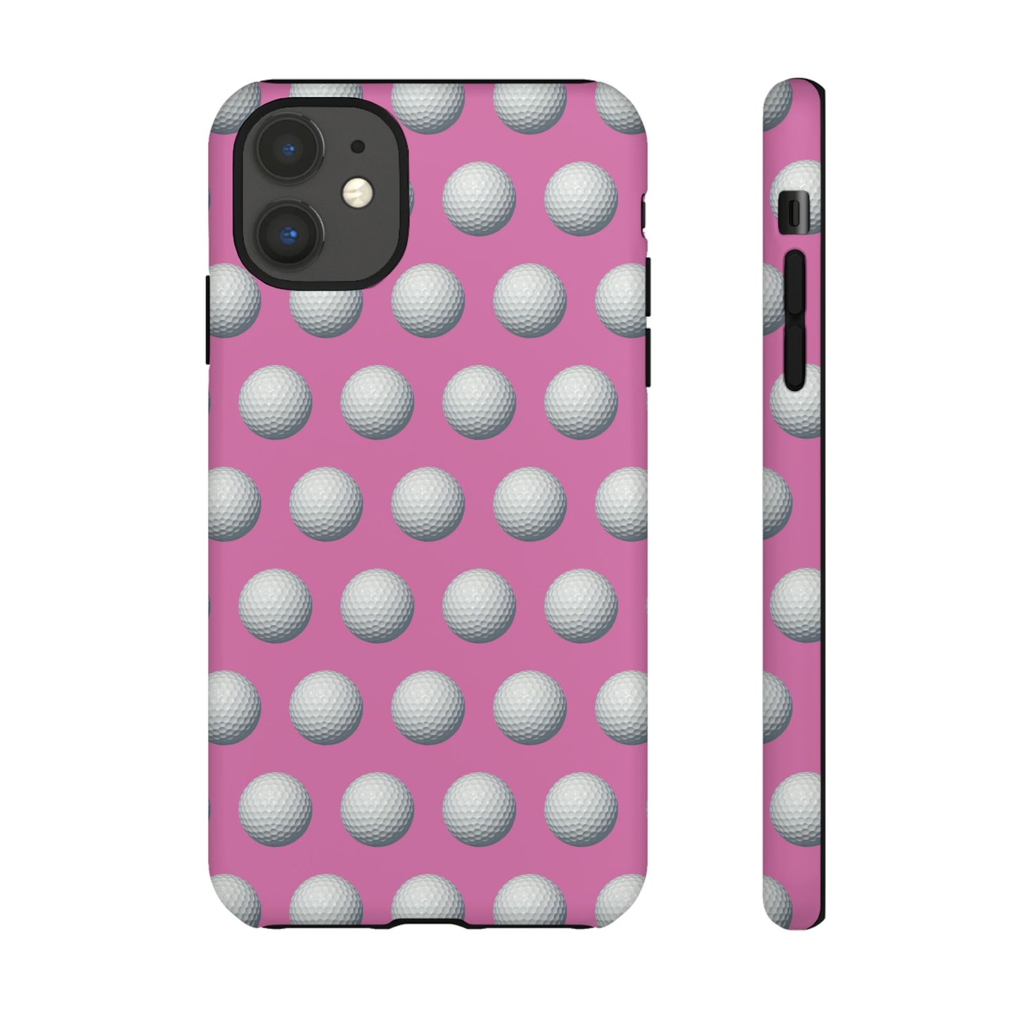 Golf Ball Phone Case Pink