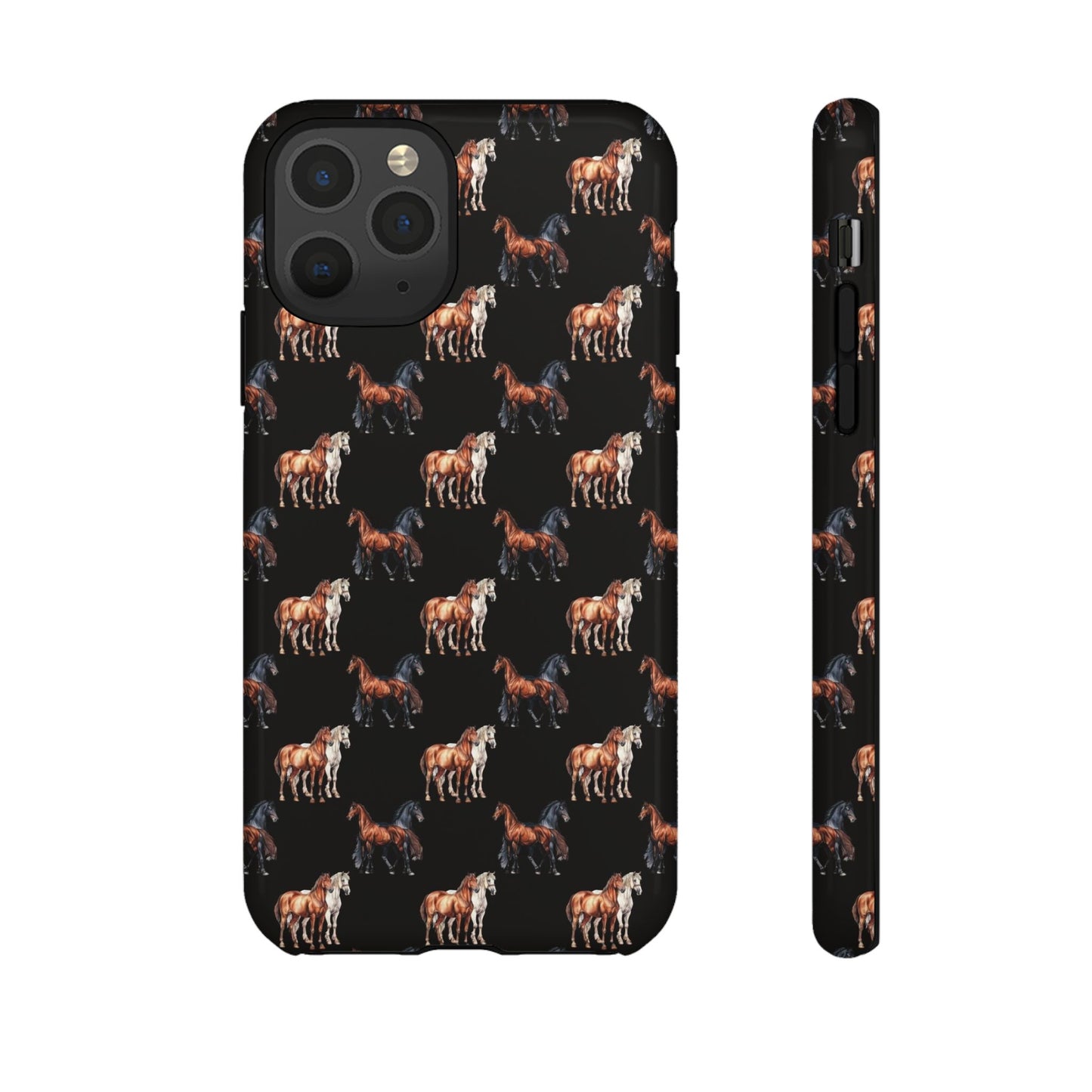 Horse Phone Case Black