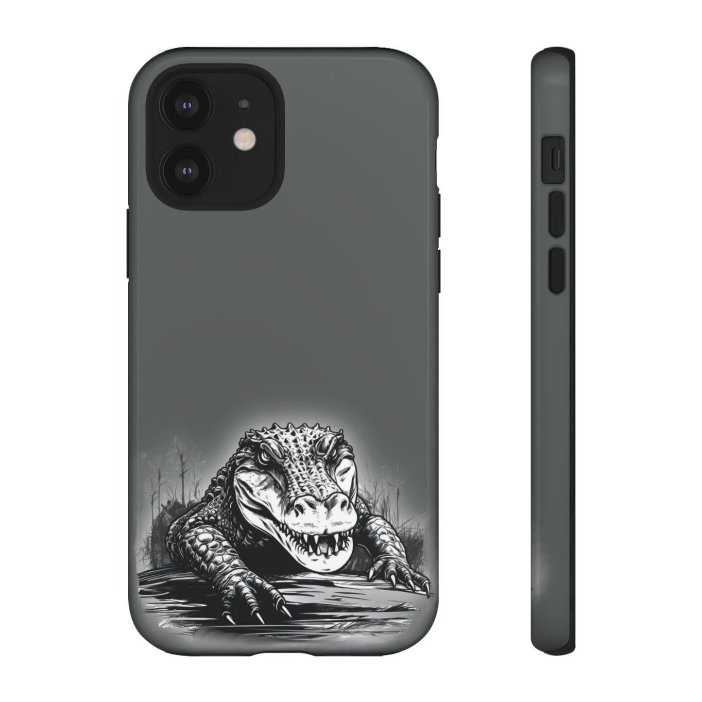 Gator Phone Case Gray