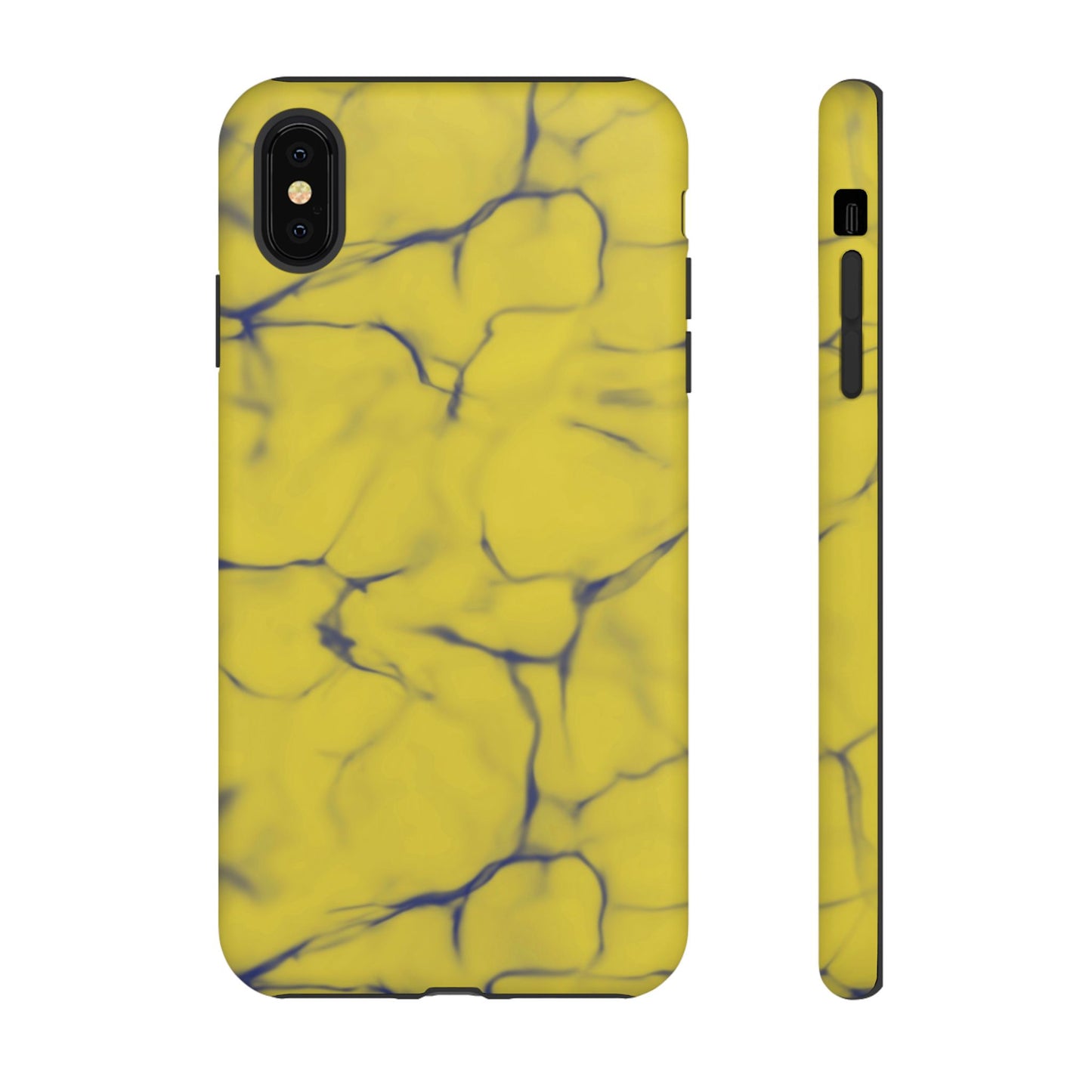 Marble Phone Case Yellow