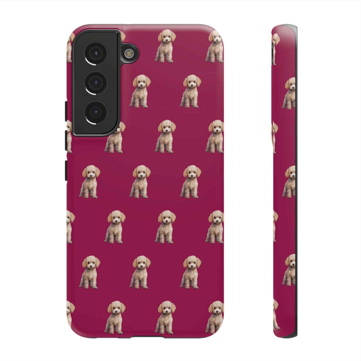 Poodle Phone Case Berry