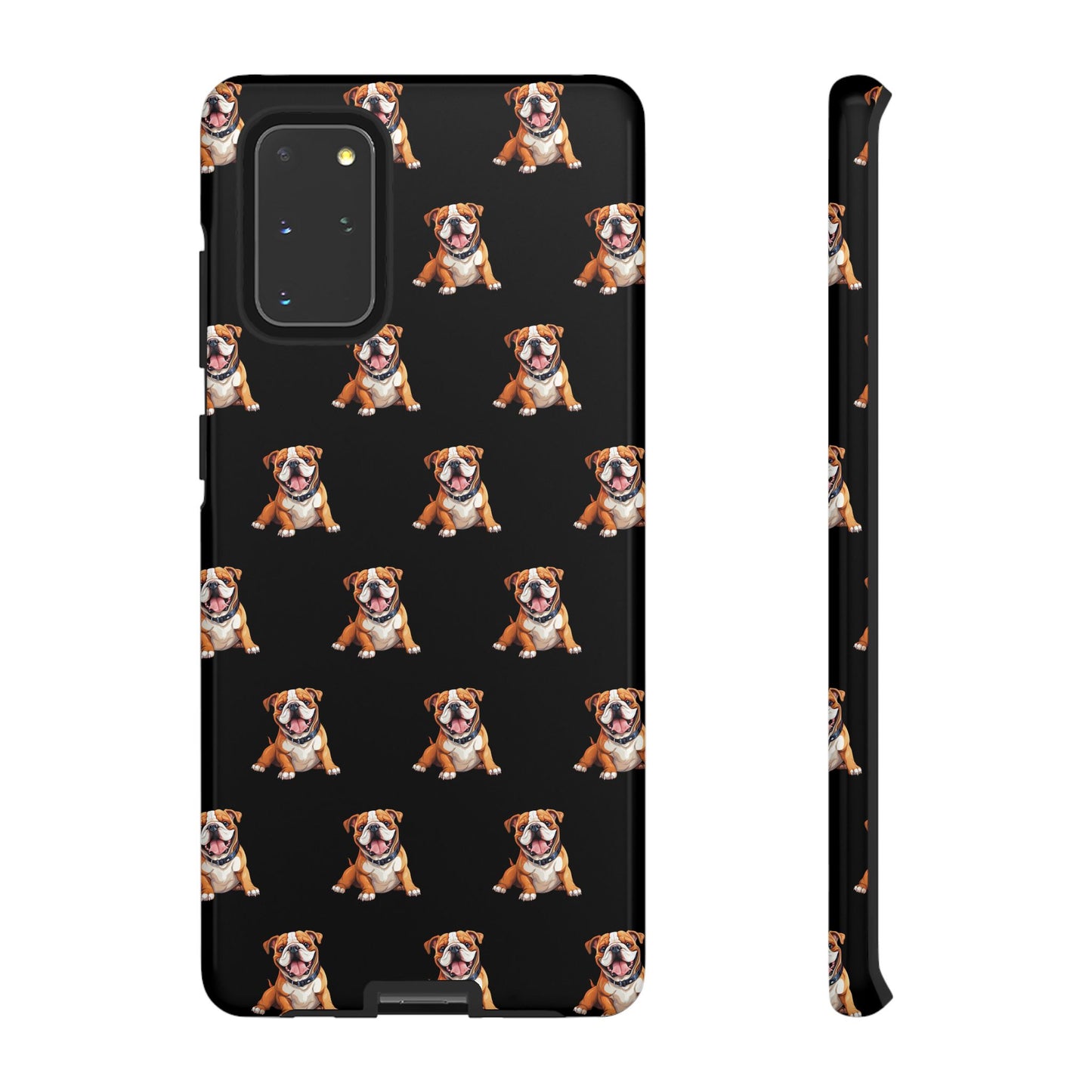 Bulldog Phone Case Black