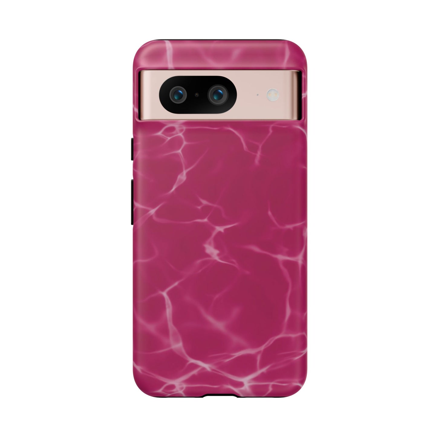 Marble Print Phone Case Berry