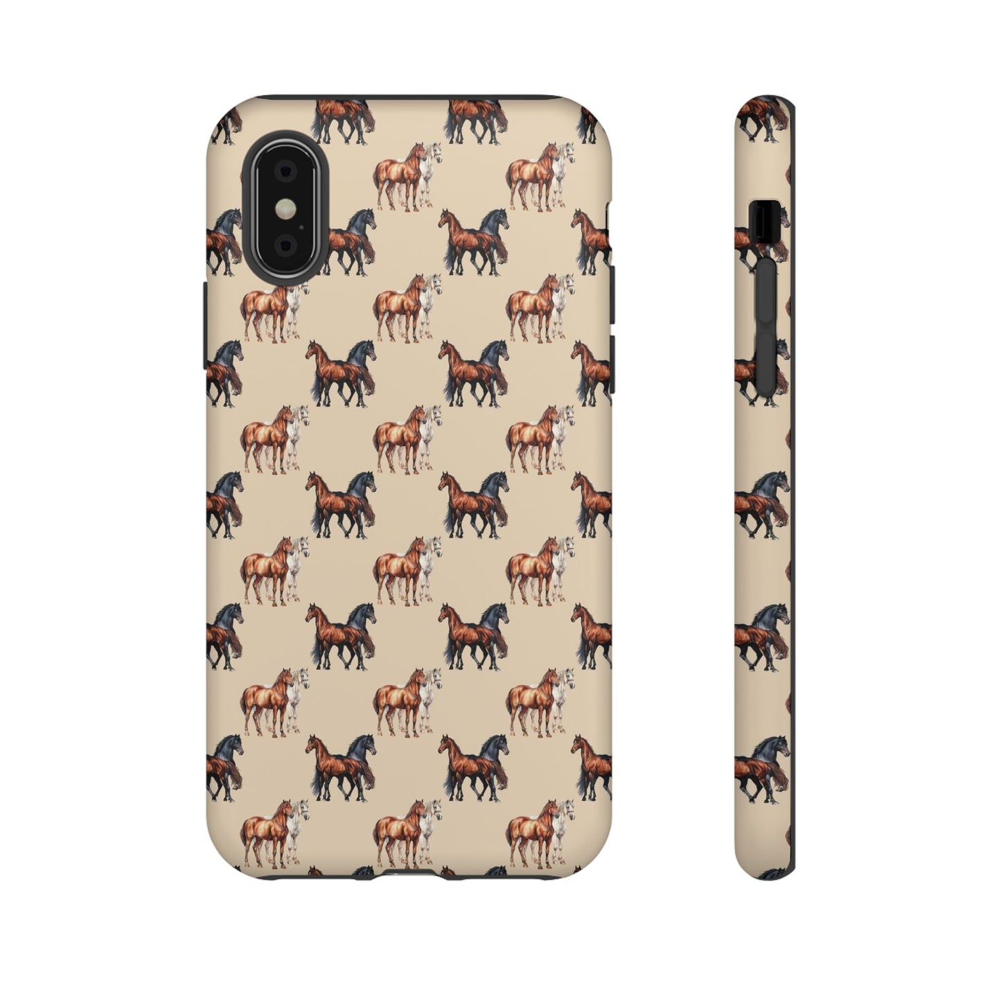 Horse Phone Case Cream