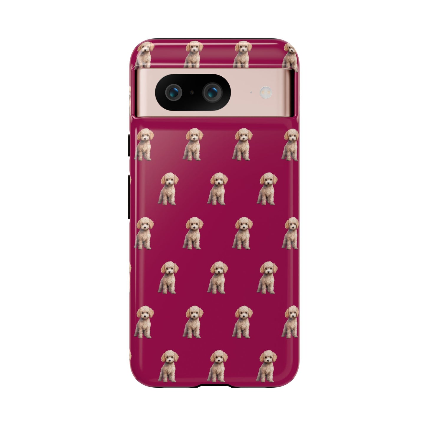 Poodle Phone Case Berry