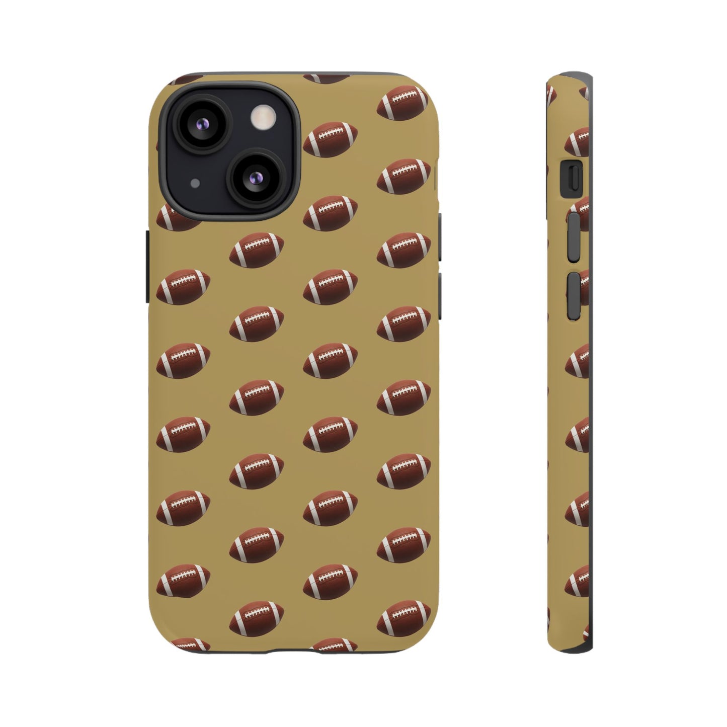 Football Phone Case Gold