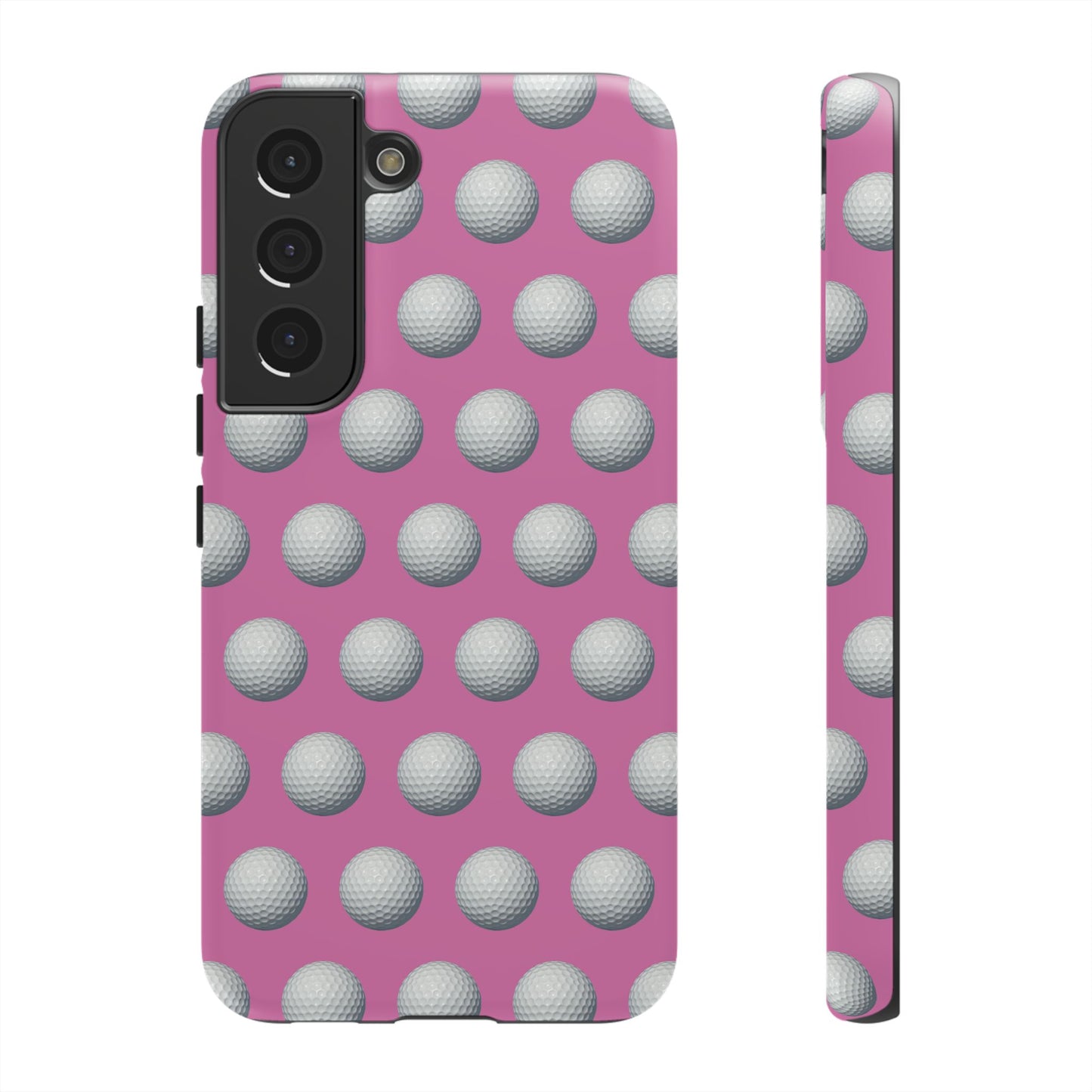 Golf Ball Phone Case Pink