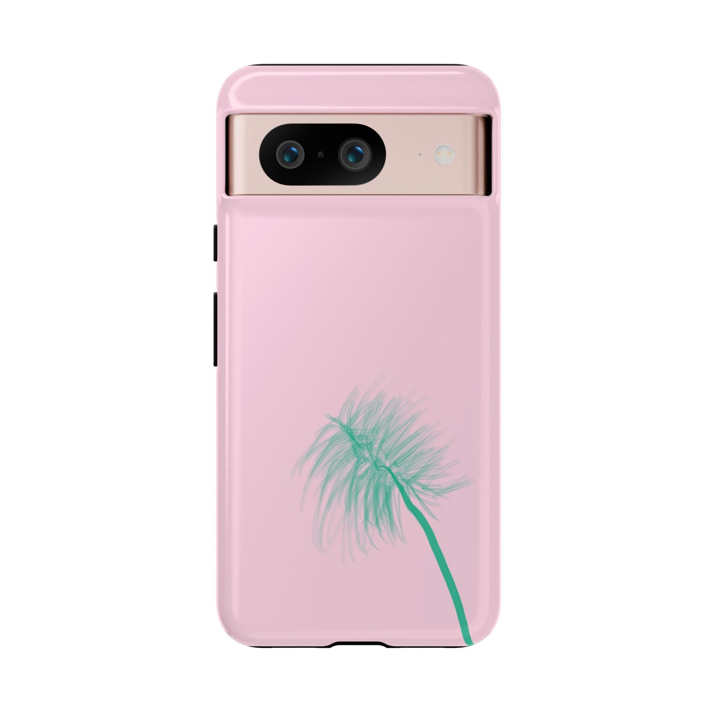 Dandelion Blowball Phone Case Pink