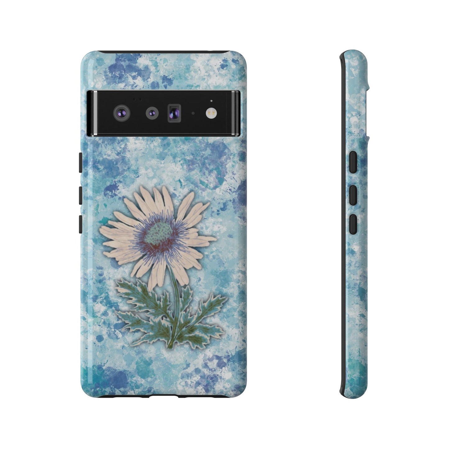 Daisy Phone Case Blue