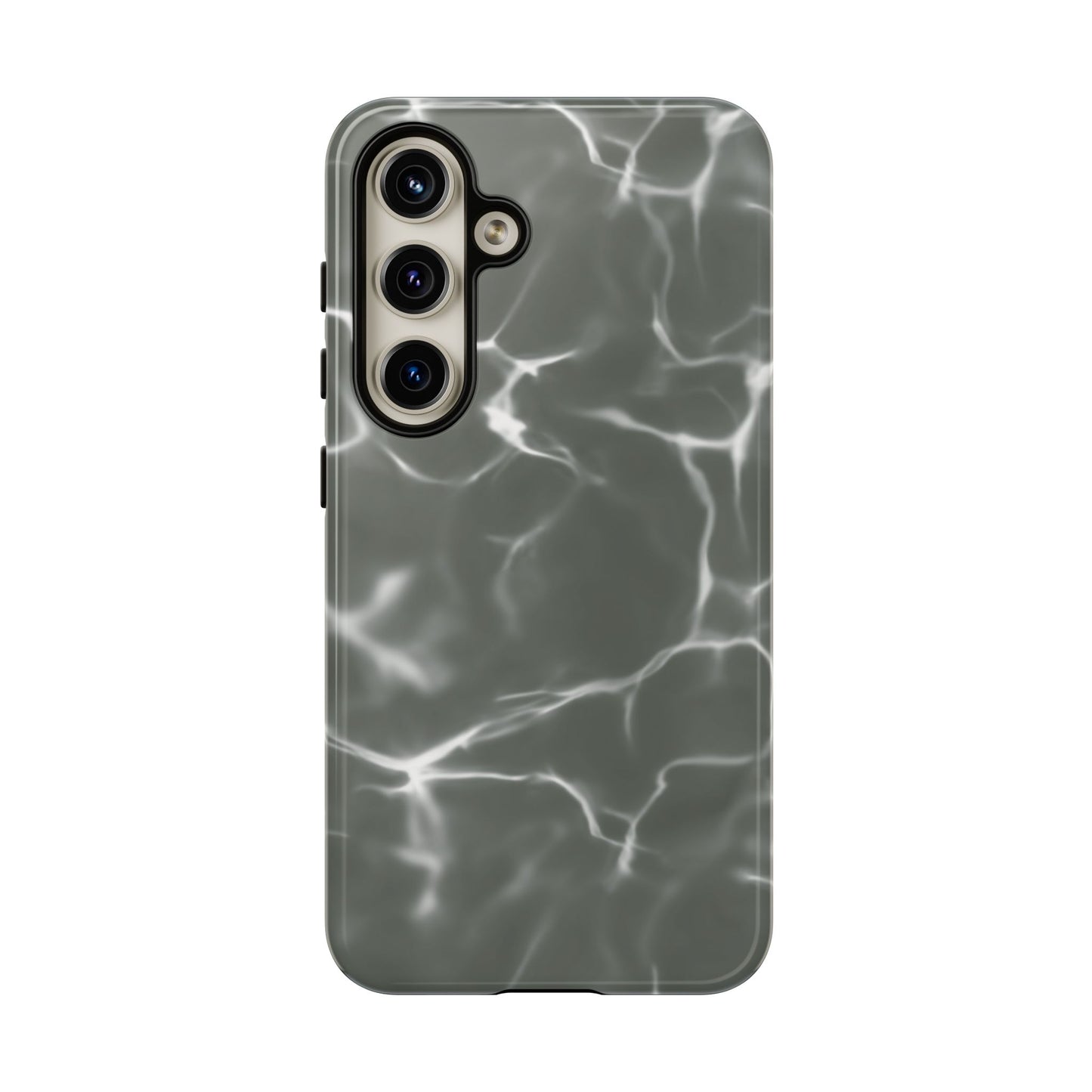 Marble Print Phone Case Gray