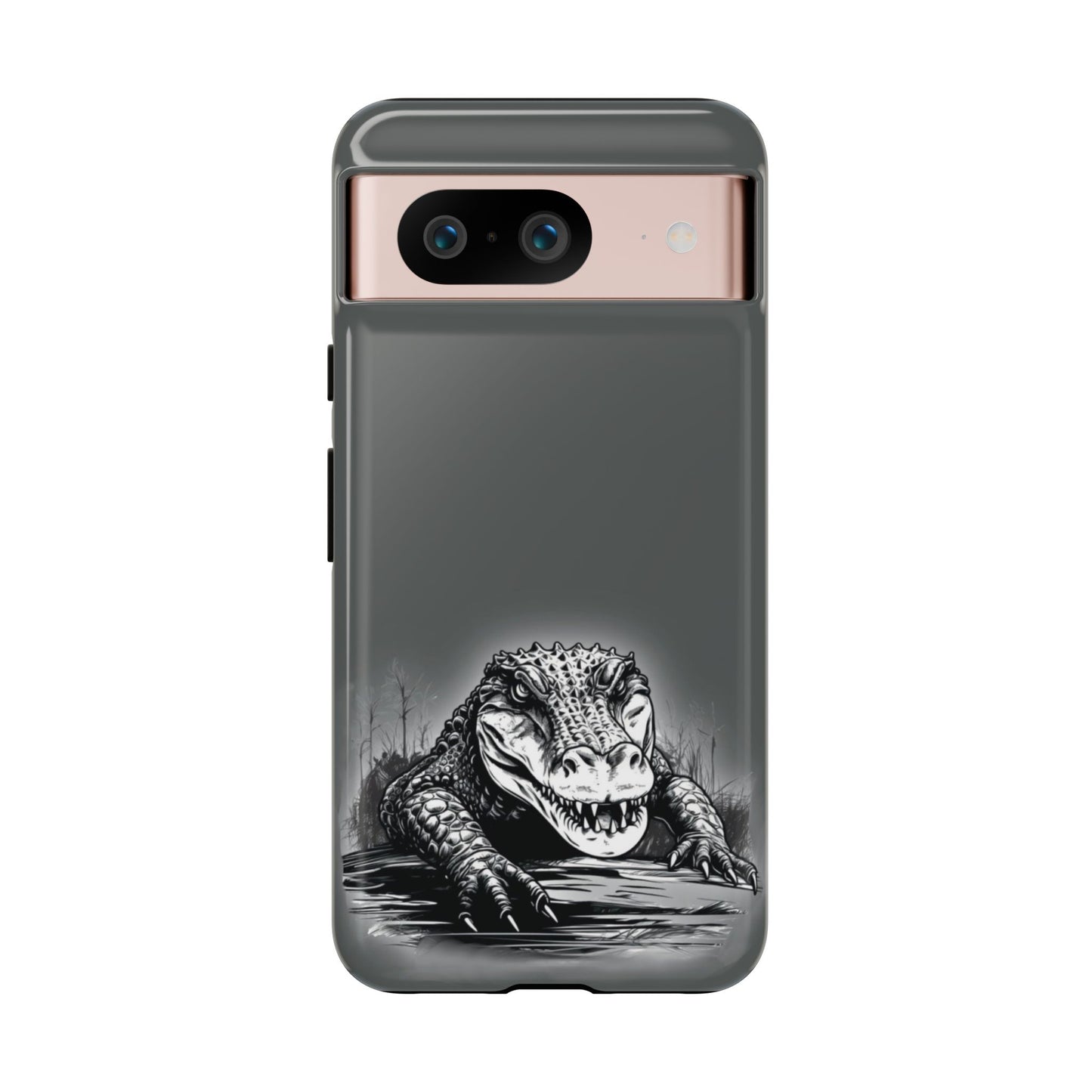 Gator Phone Case Gray