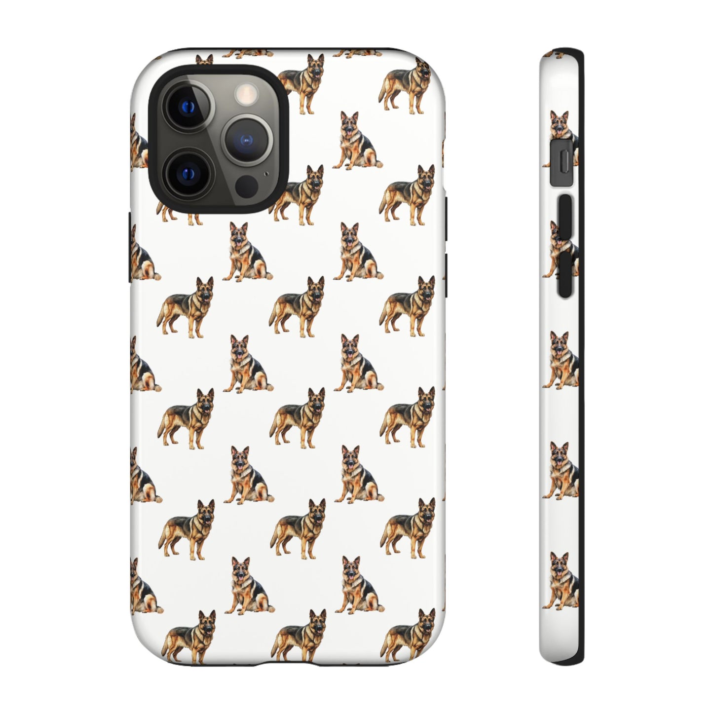 German Shepherd Phone Case White