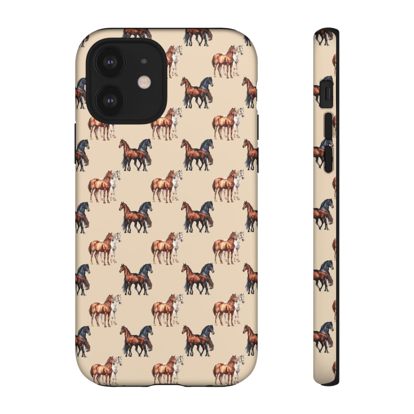 Horse Phone Case Cream