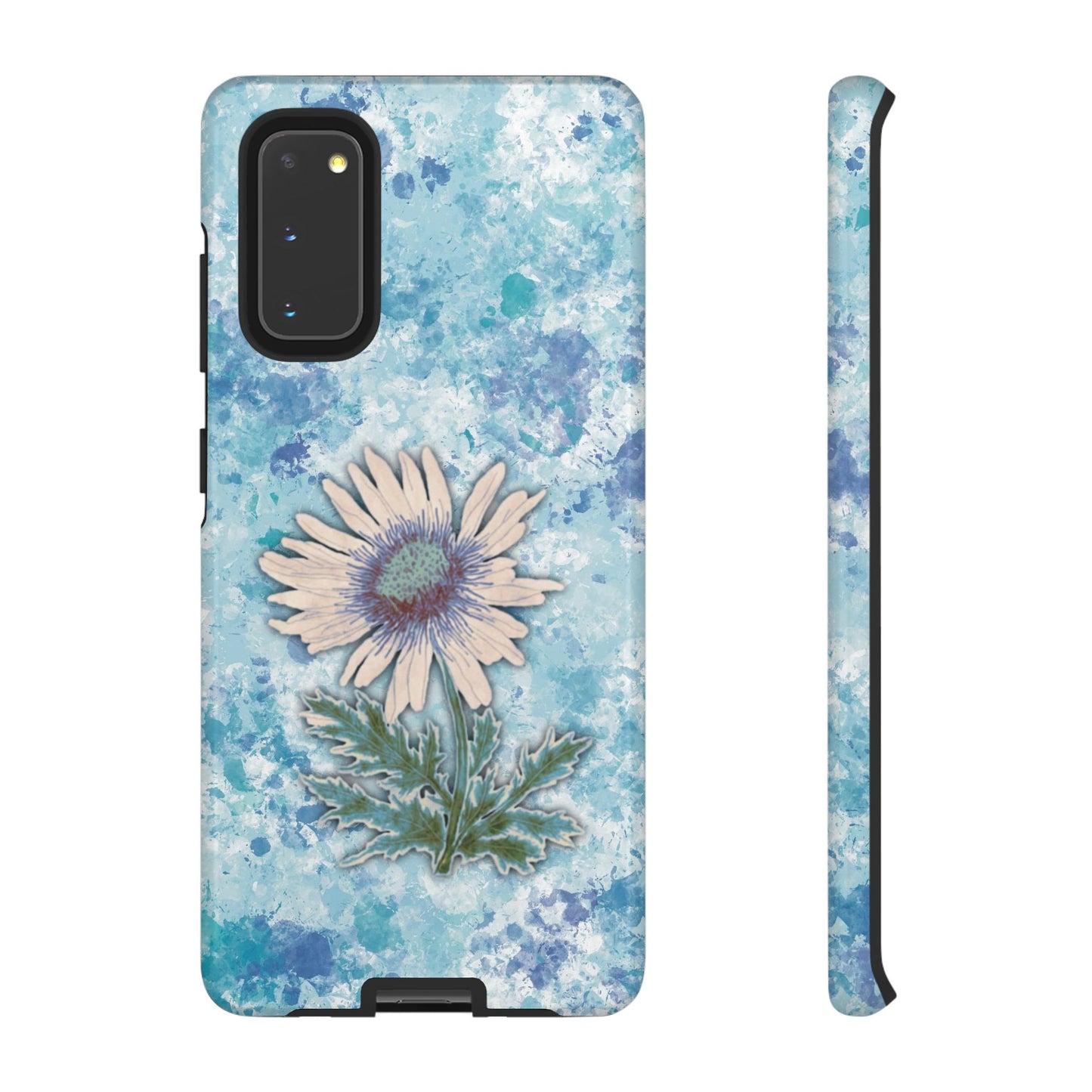 Daisy Phone Case Blue