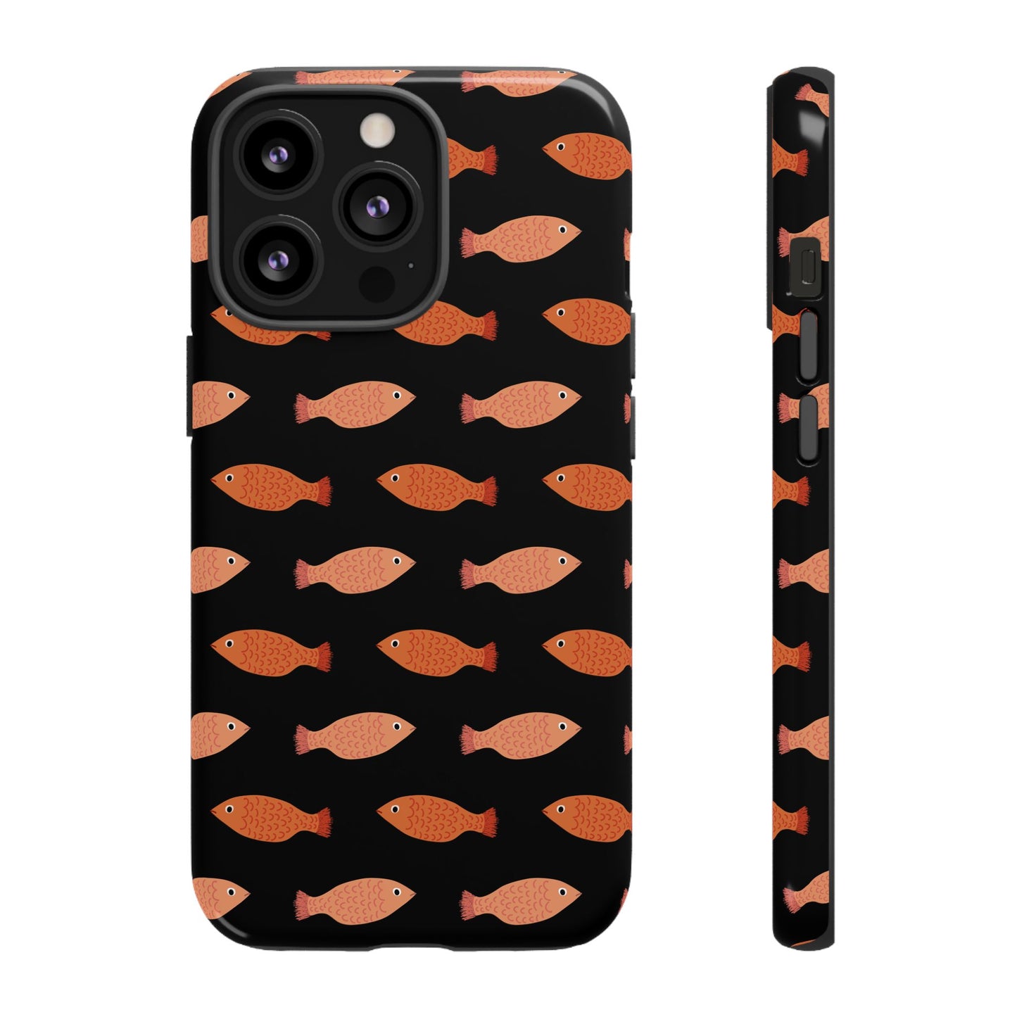 Fish Phone Case Black