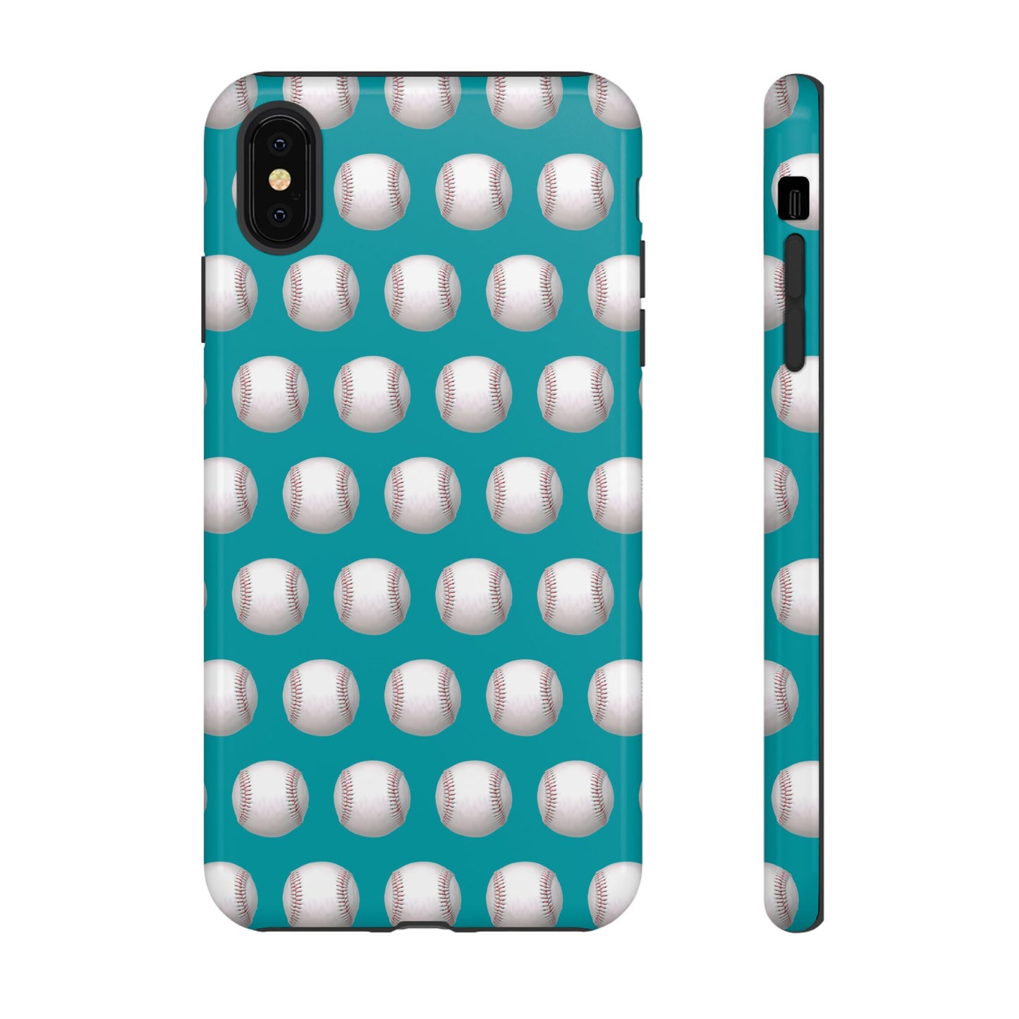 Baseball Phone Case Teal