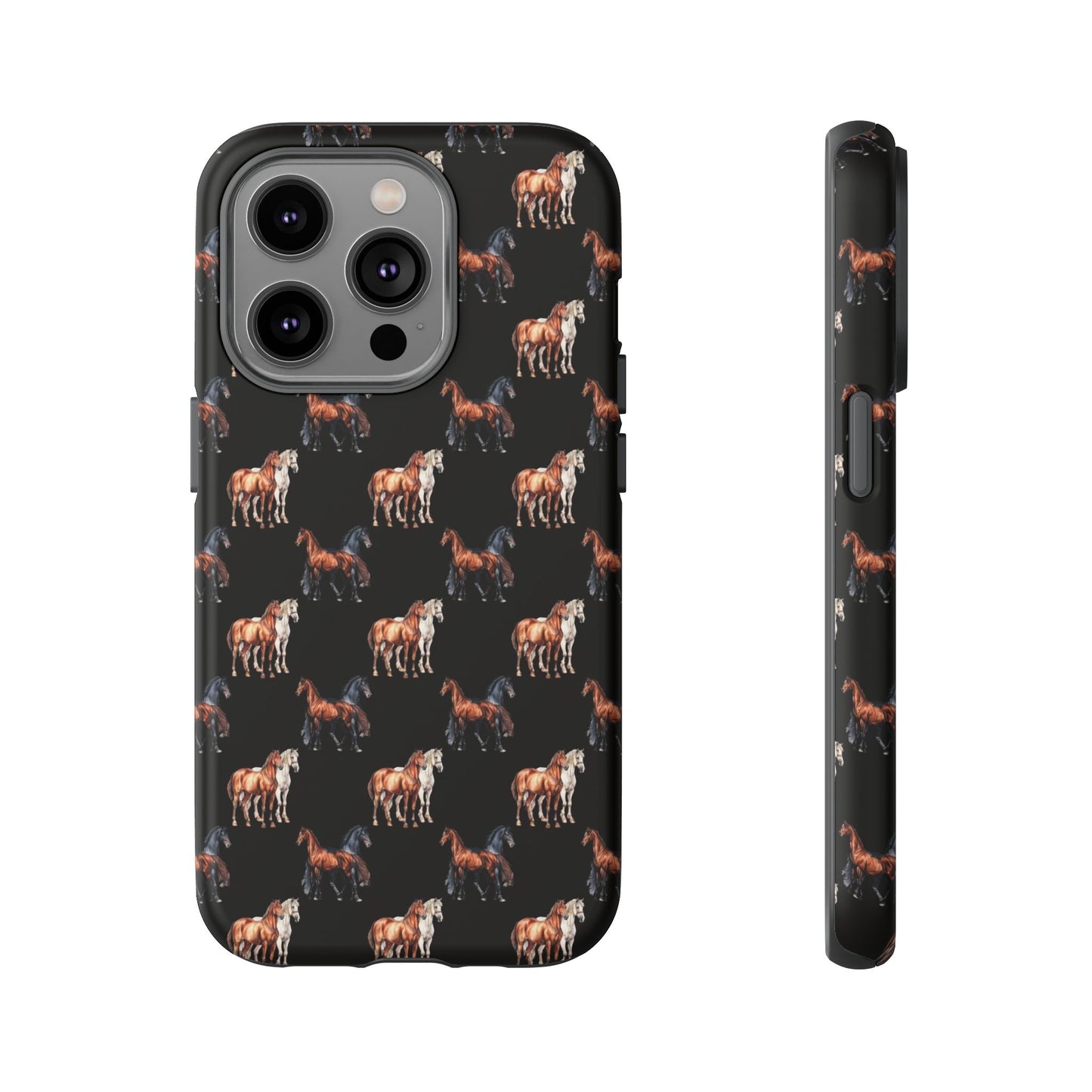 Horse Phone Case Black