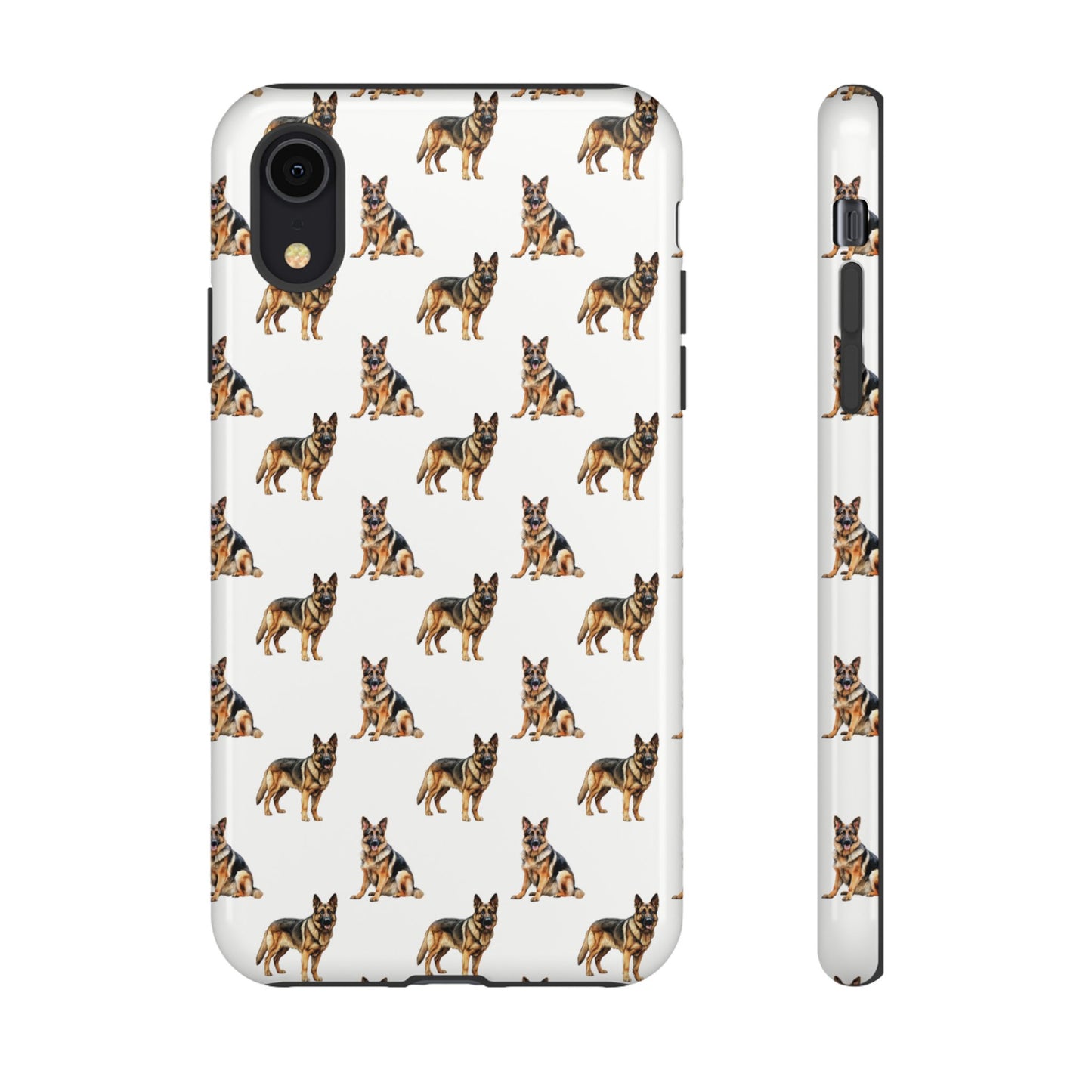 German Shepherd Phone Case White