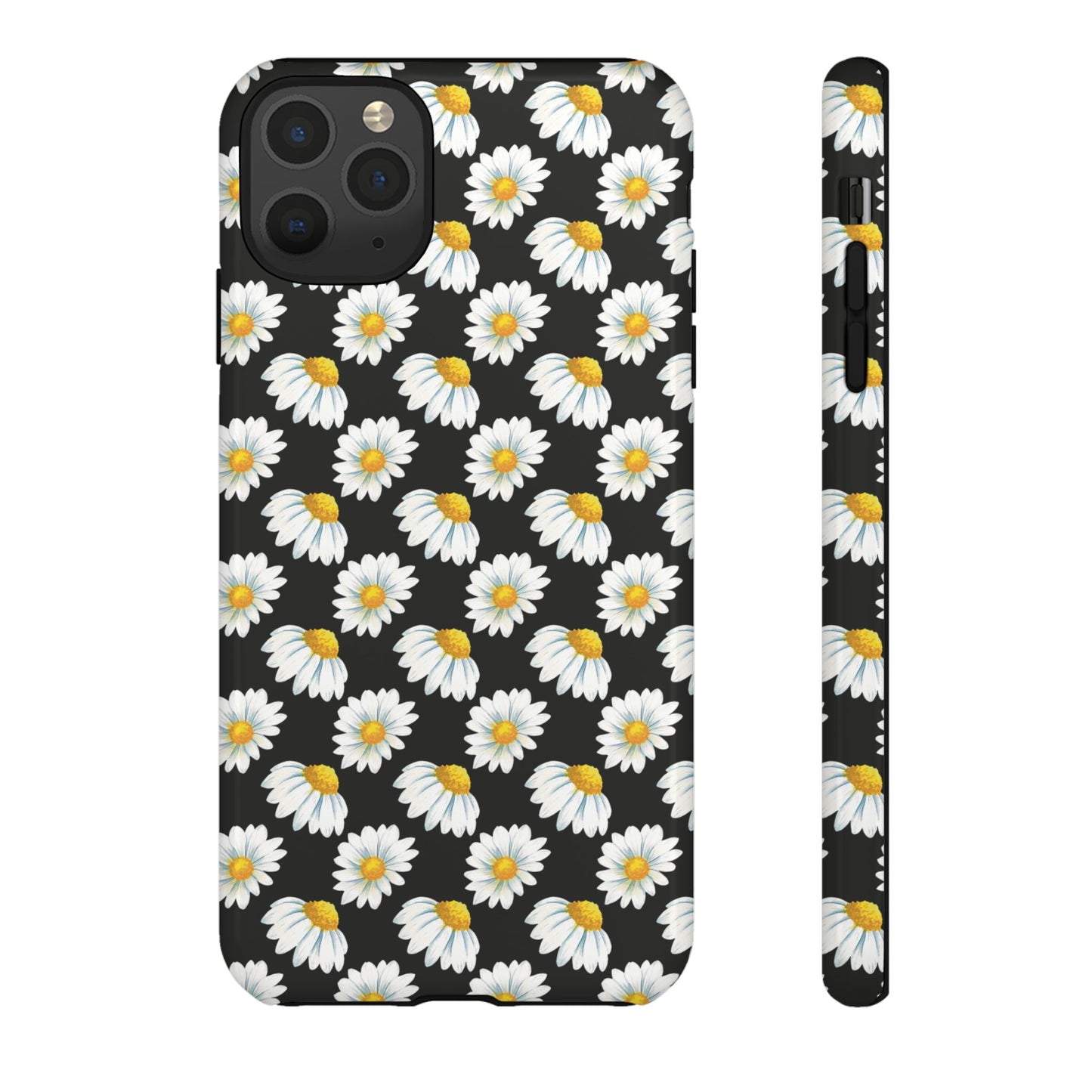 Daisy Phone Case Black