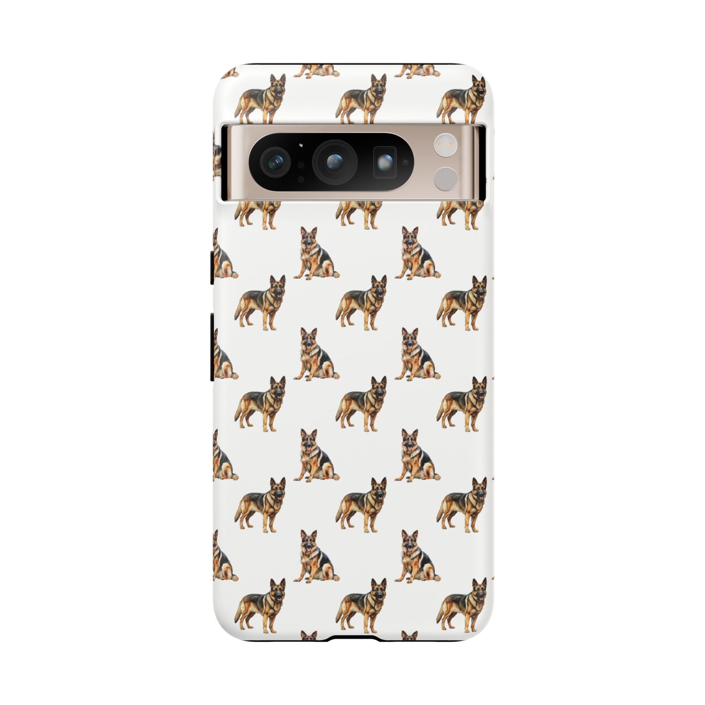 German Shepherd Phone Case White