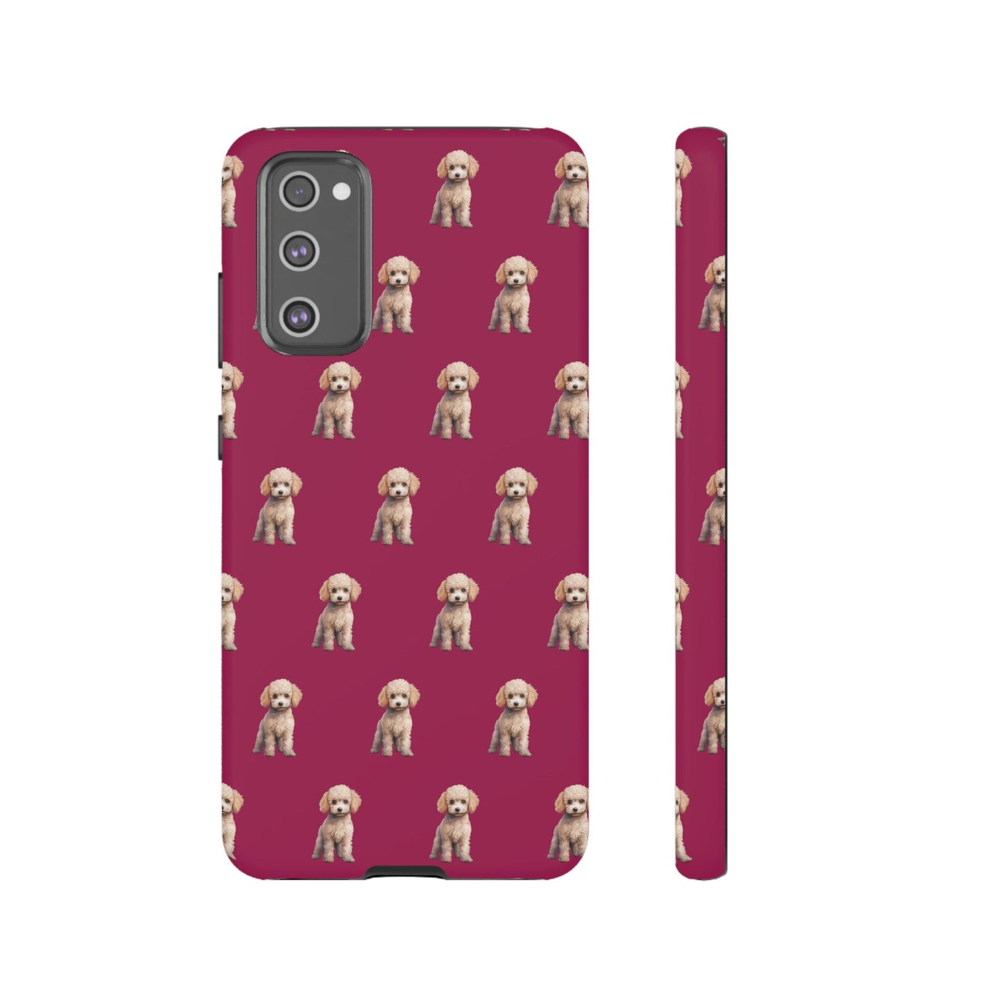 Poodle Phone Case Berry