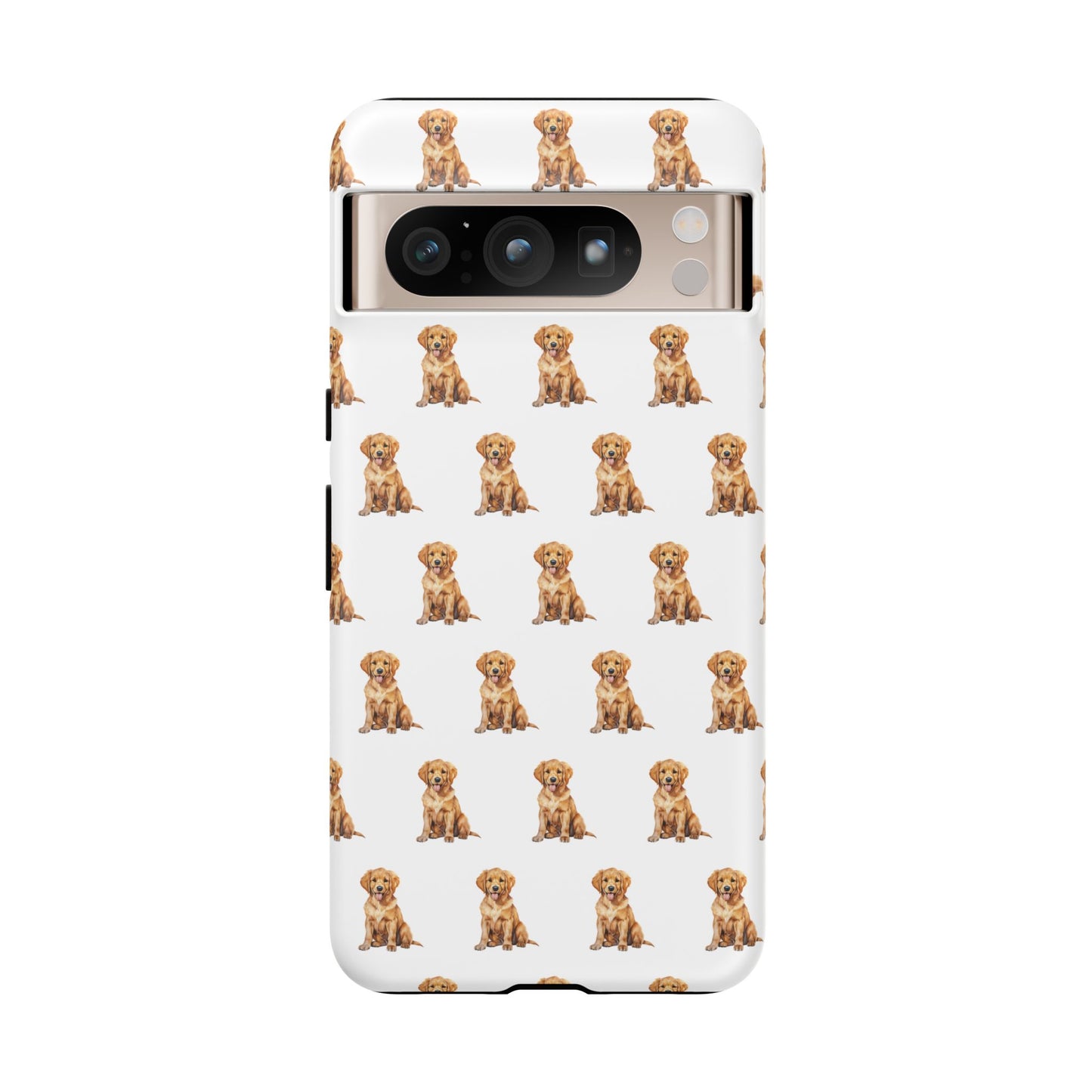 Golden Retriever Phone Case White