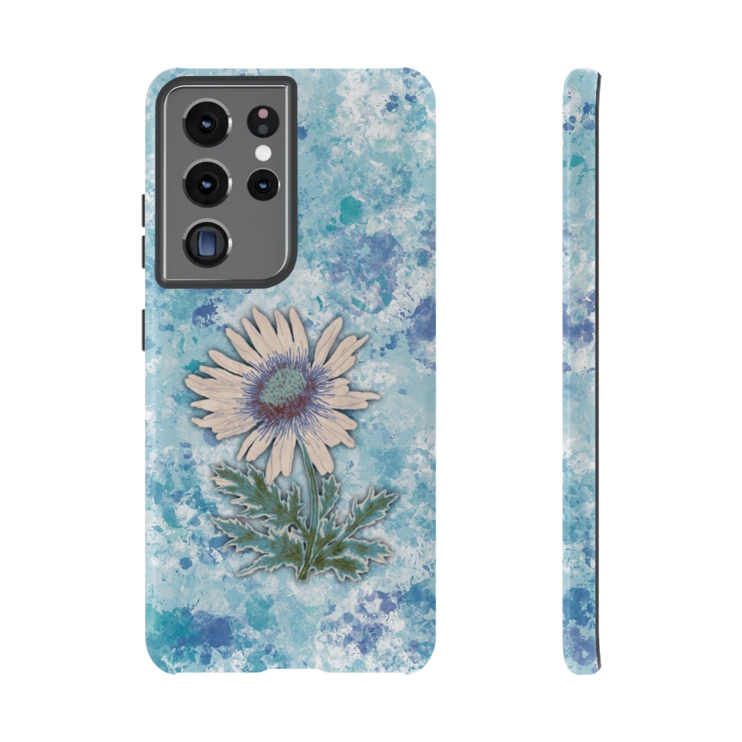 Daisy Phone Case Blue