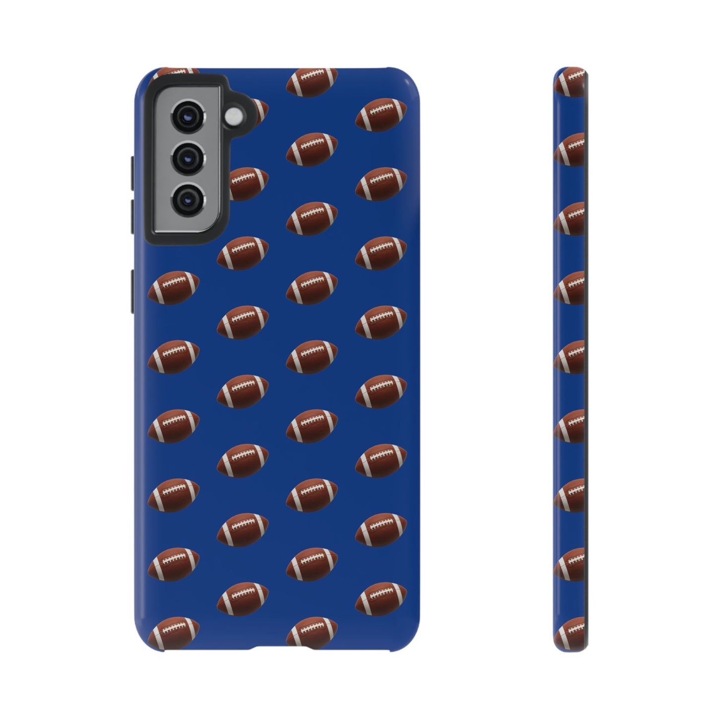 Football Phone Case Blue