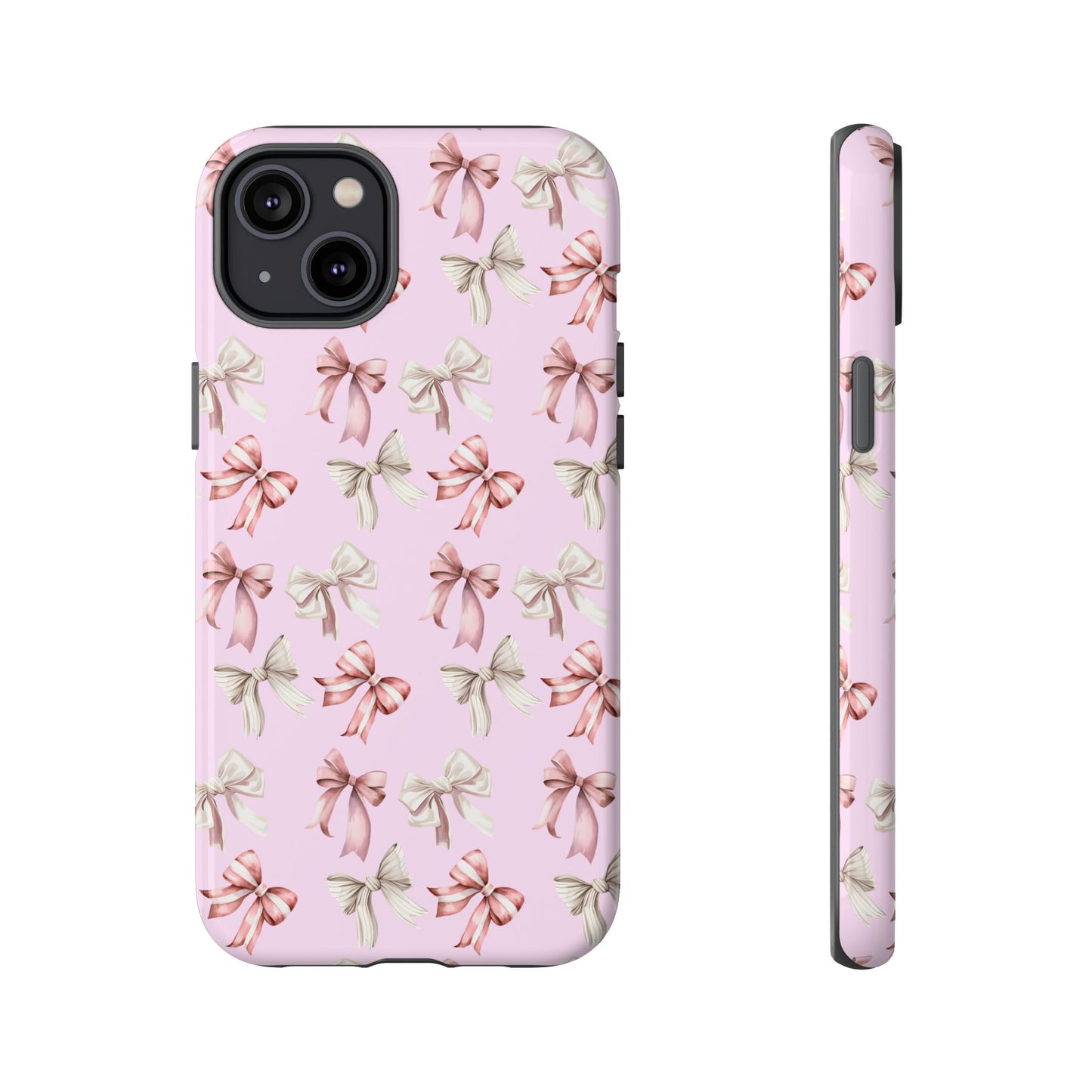 Bow Phone Case Pale Pink