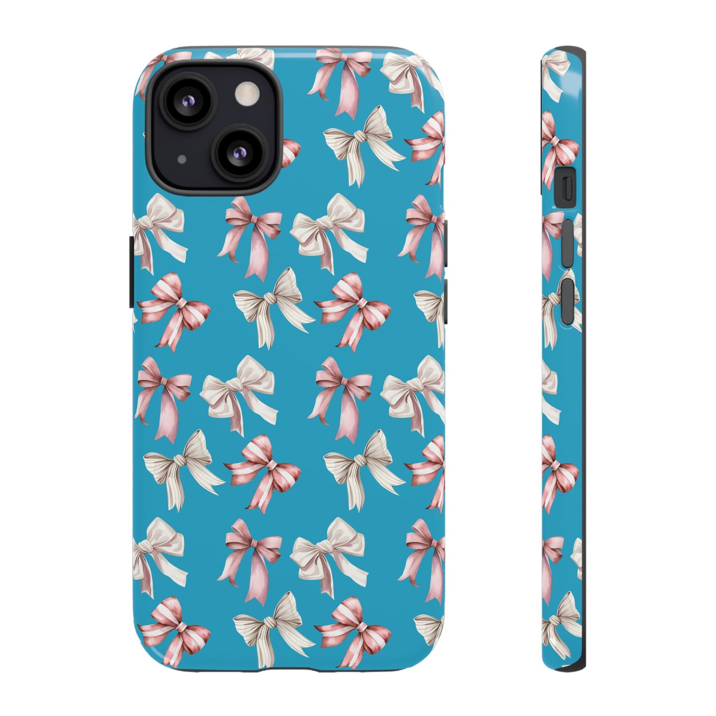 Bow Phone Case Turquoise