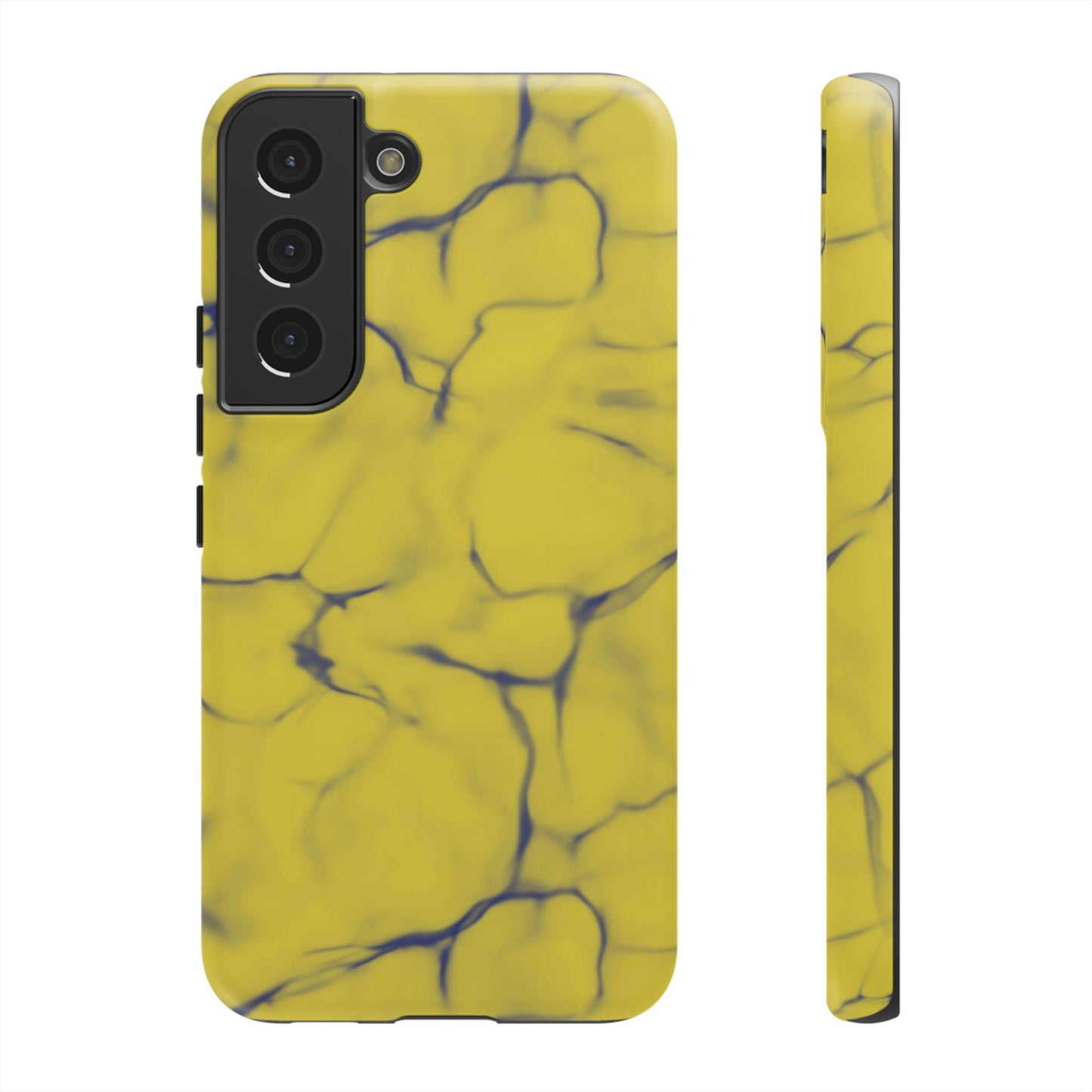 Marble Phone Case Yellow