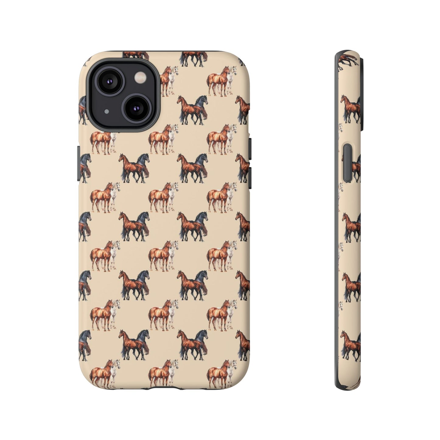 Horse Phone Case Cream