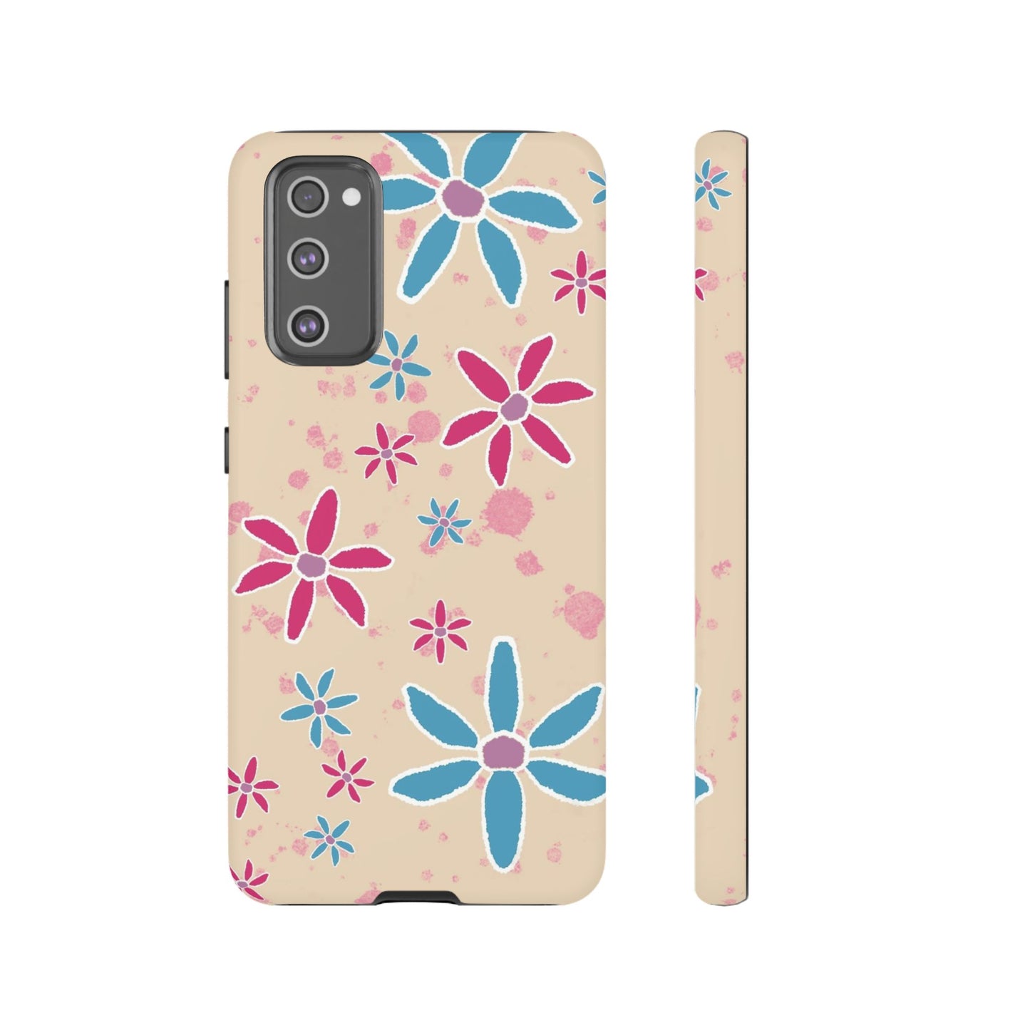 Flower Phone Case Cream