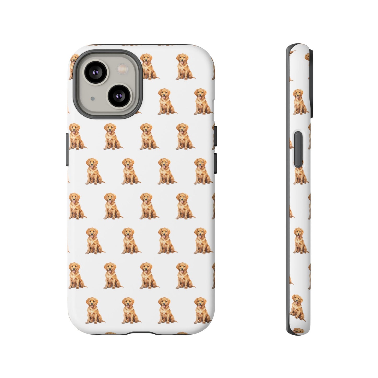 Golden Retriever Phone Case White