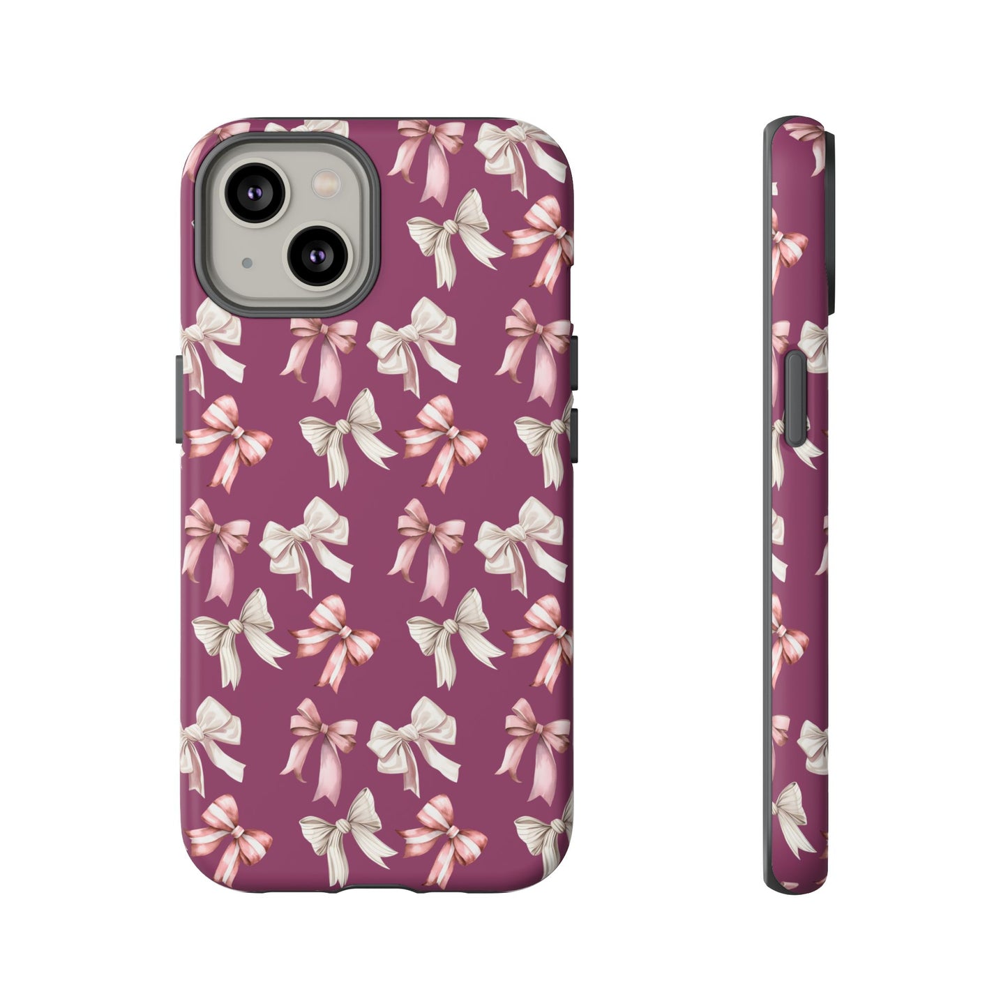 Bow Phone Case Berry