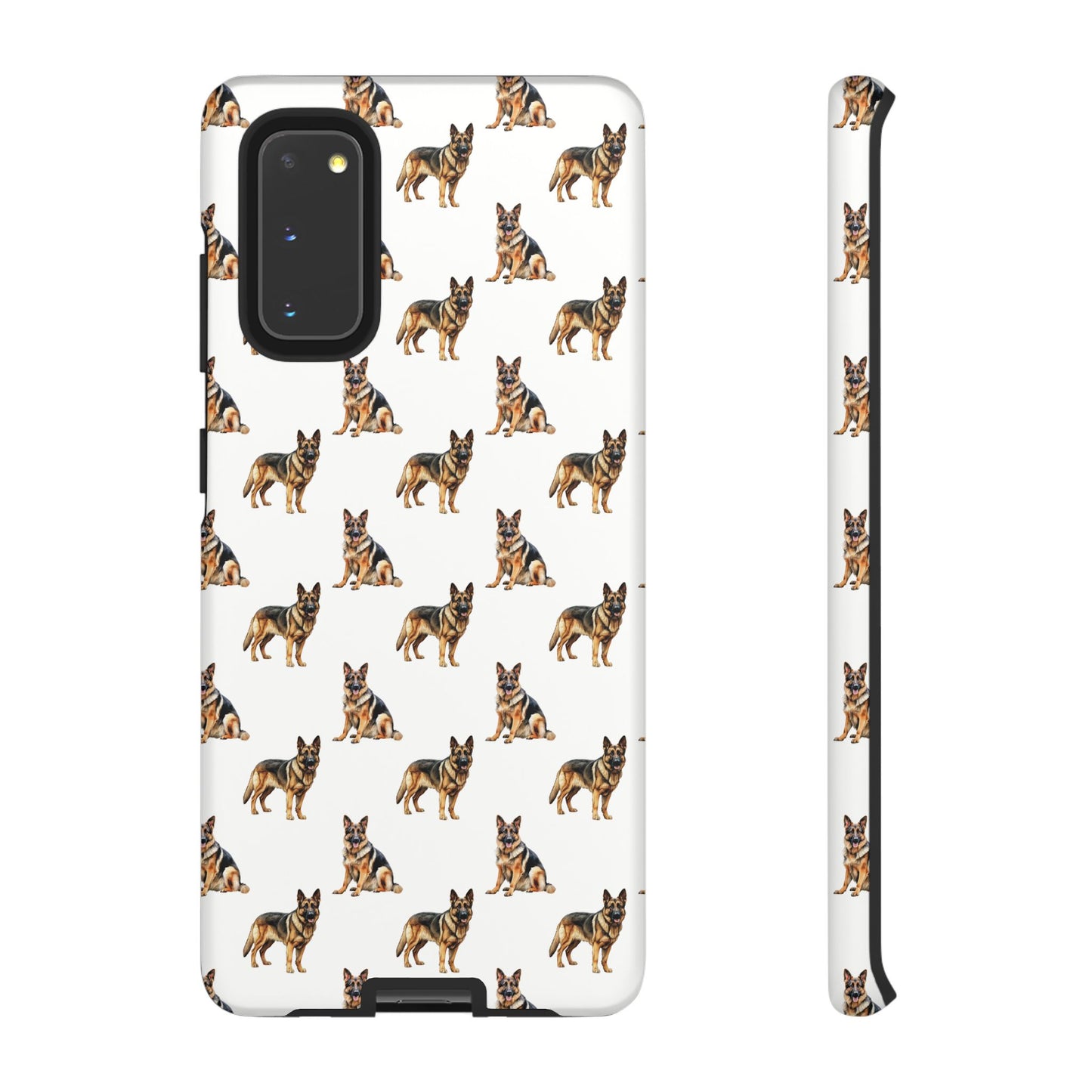 German Shepherd Phone Case White