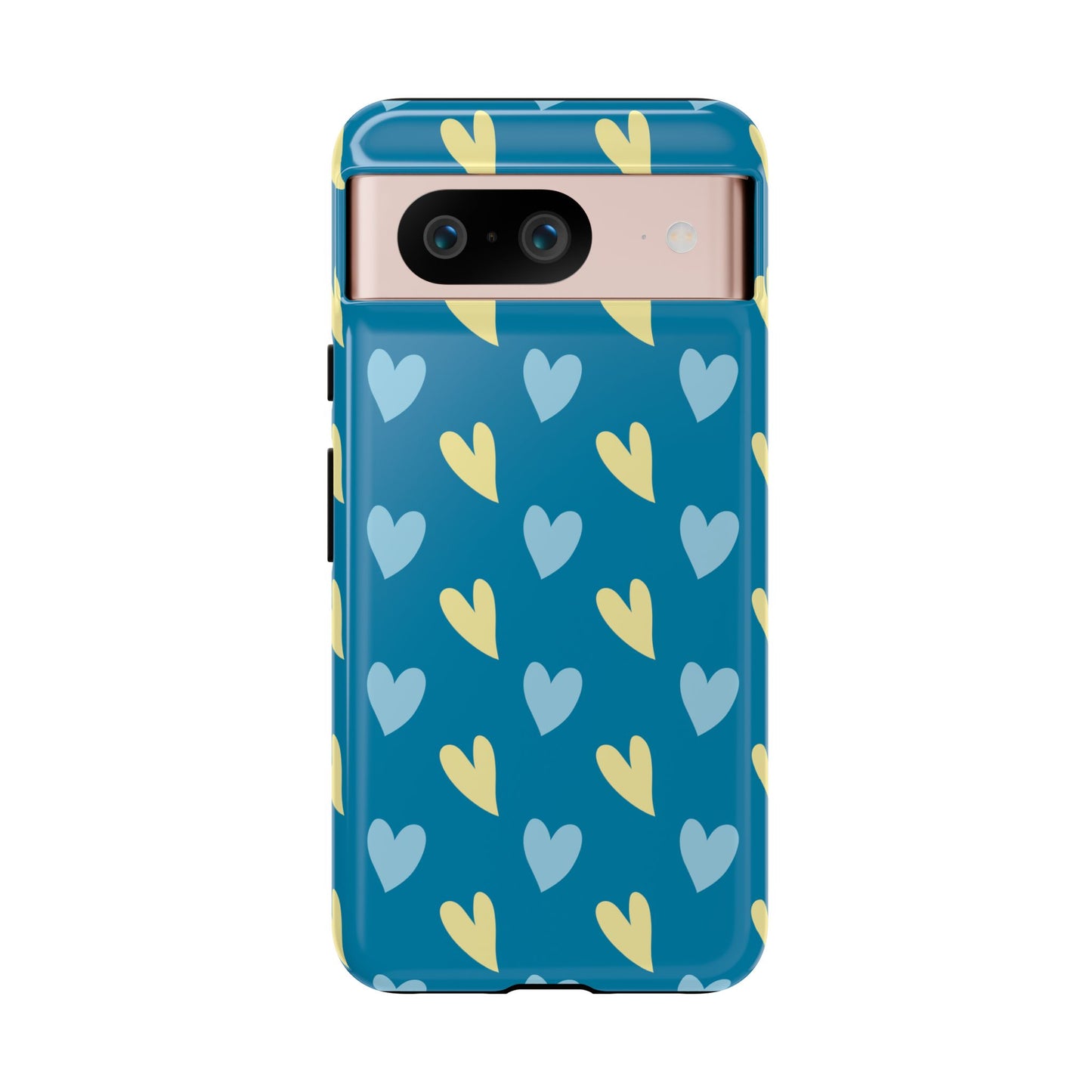 Heart Phone Case Blue