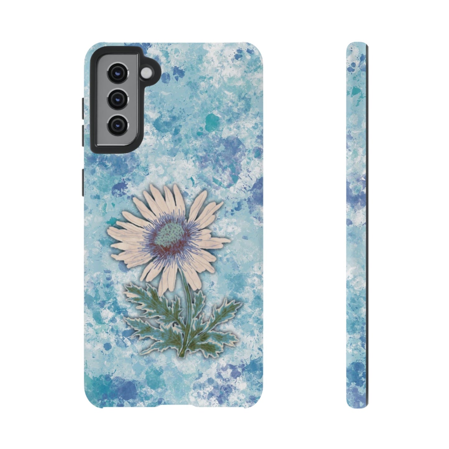 Daisy Phone Case Blue