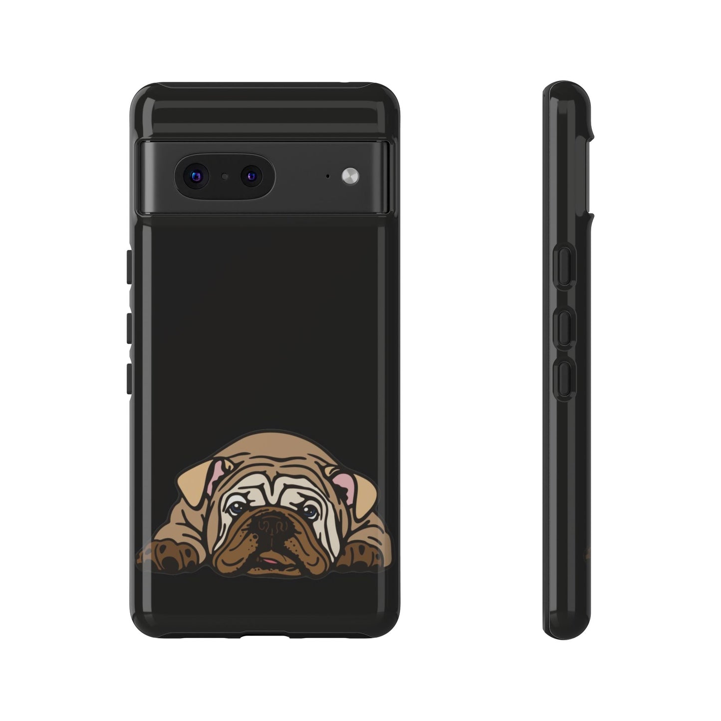 Bulldog Phone Case Black