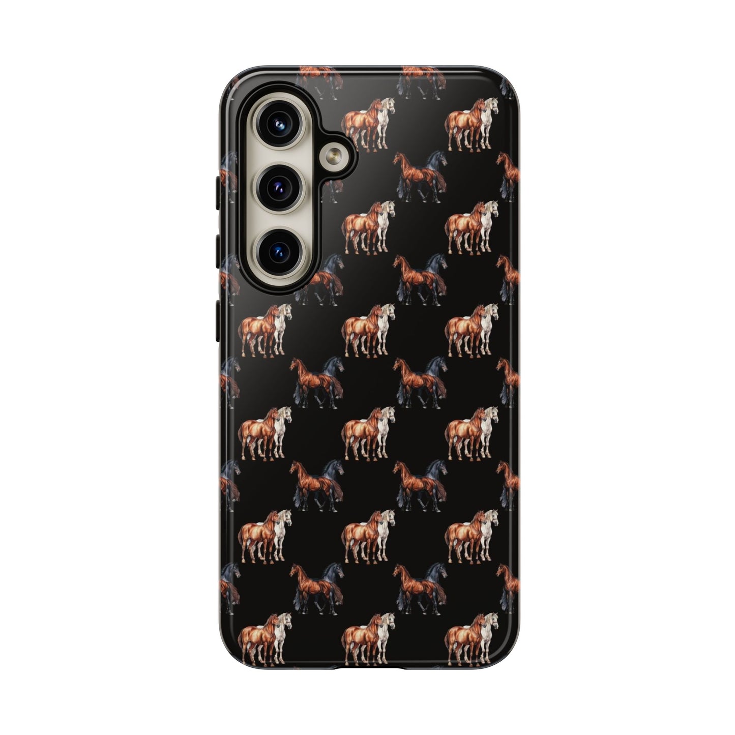 Horse Phone Case Black