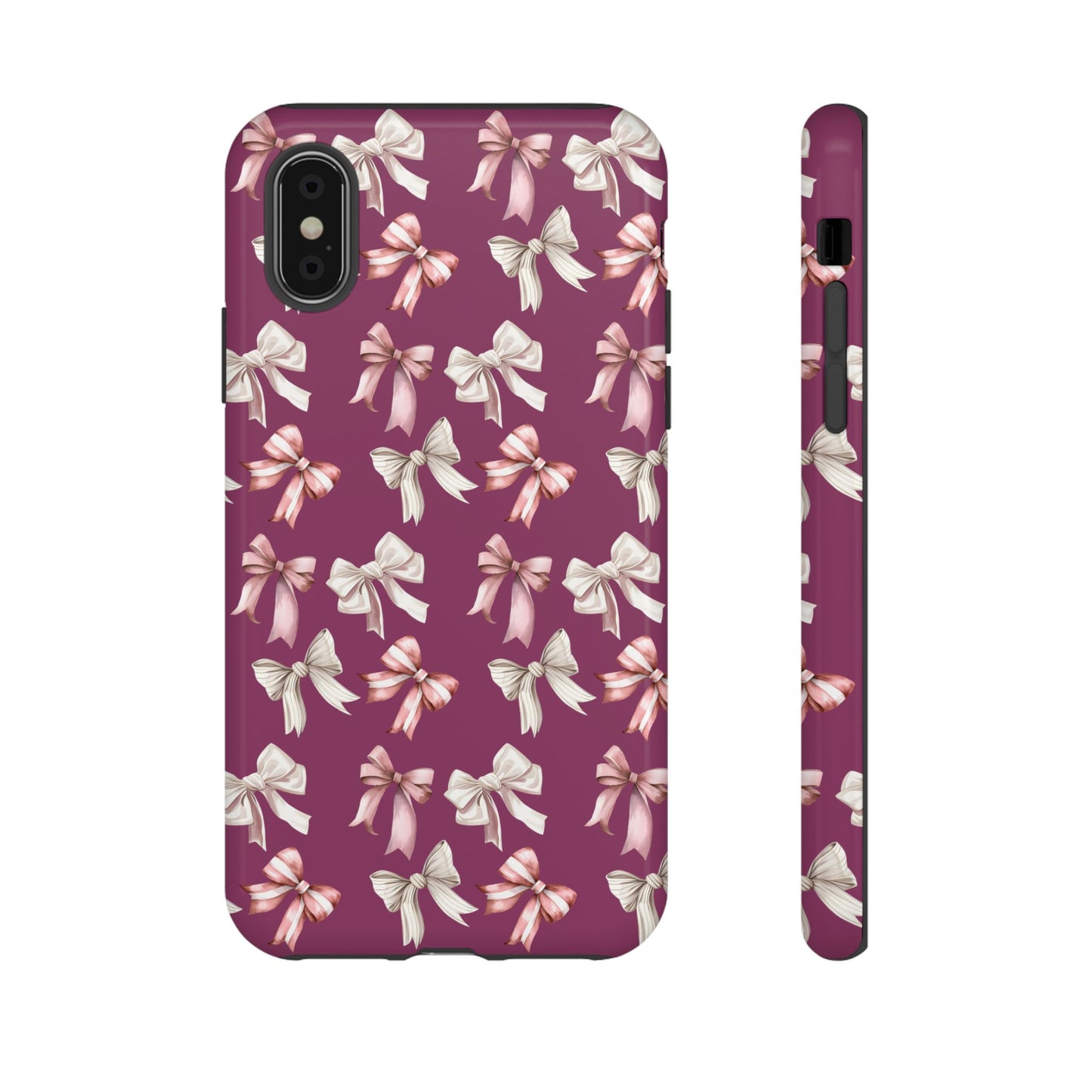 Bow Phone Case Berry