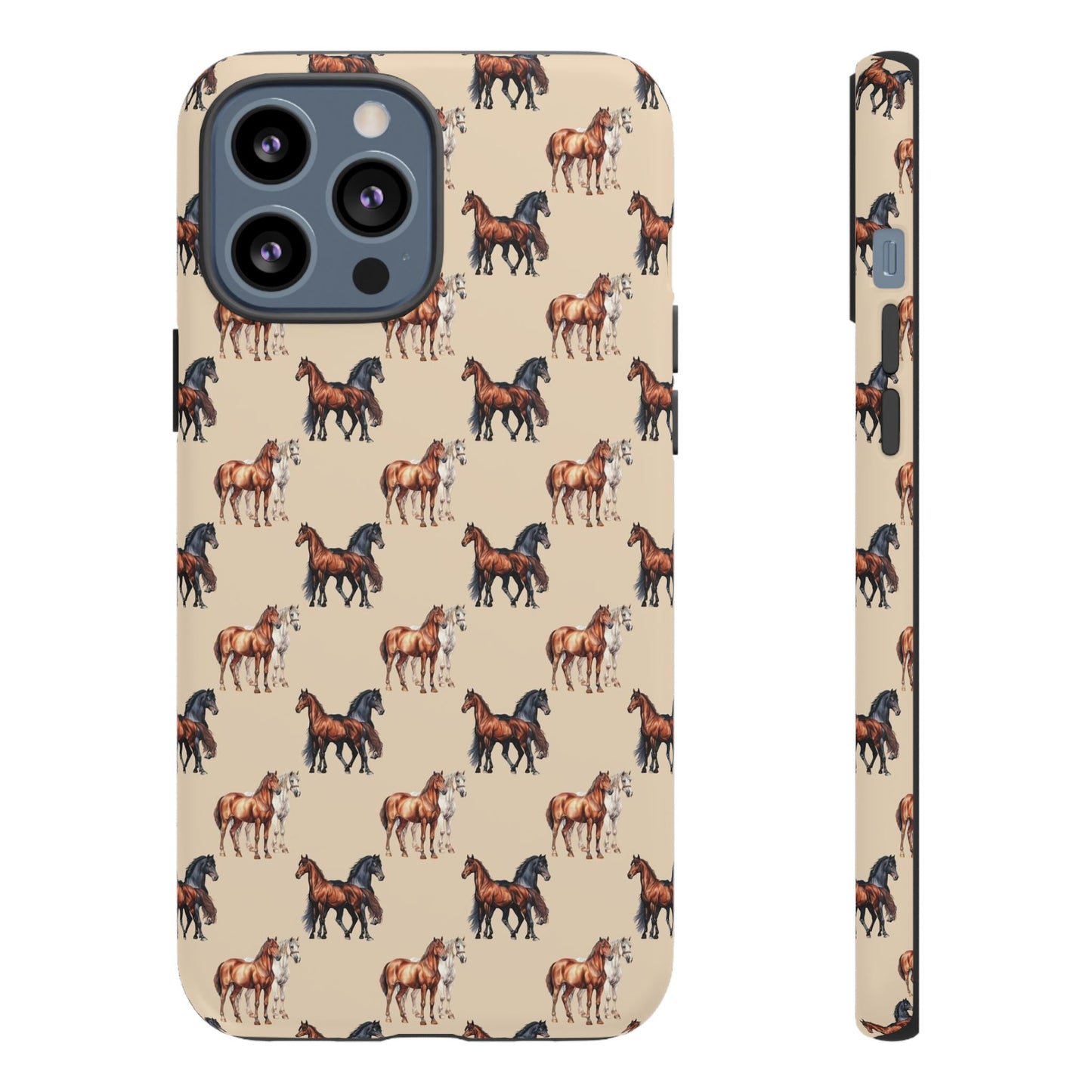 Horse Phone Case Cream