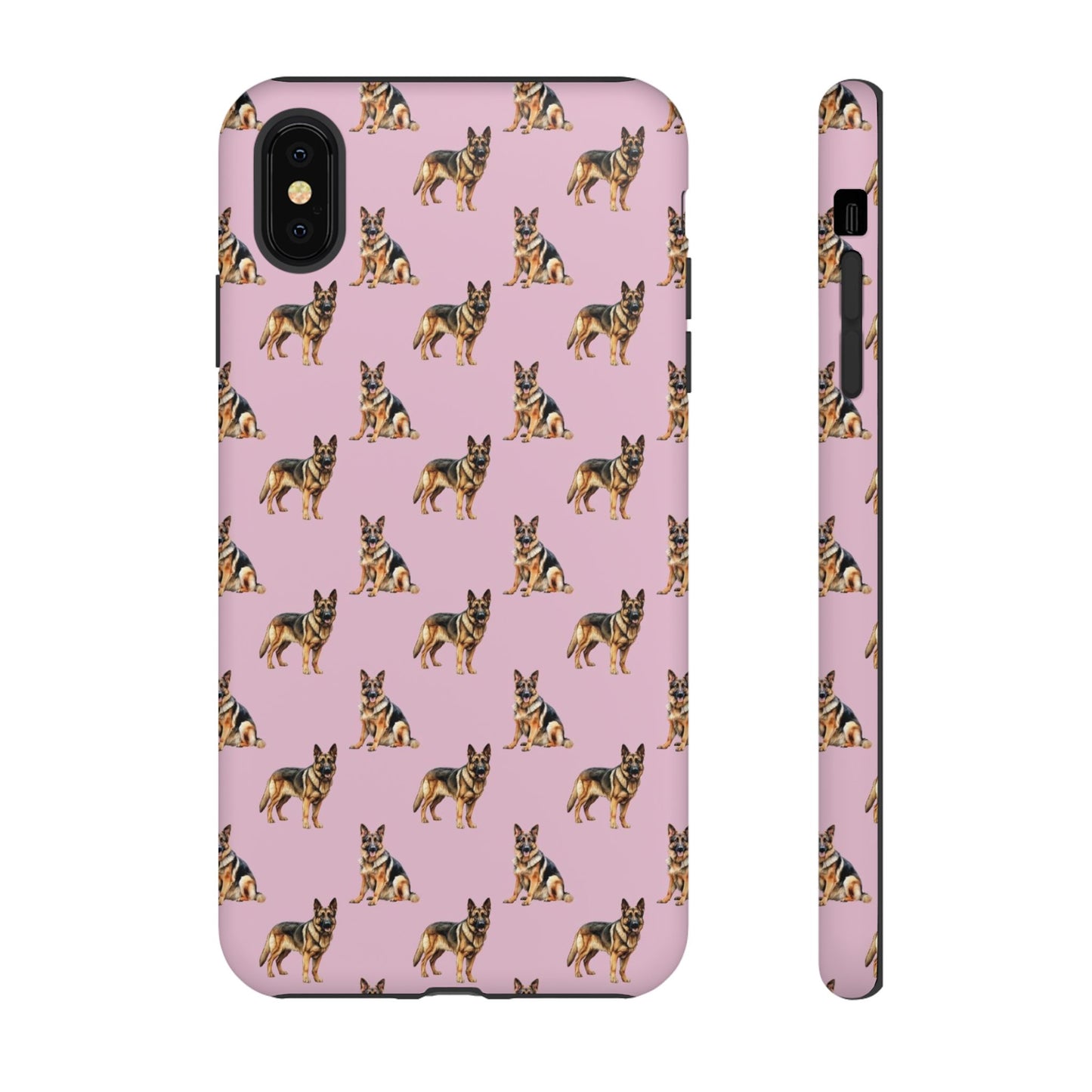 German Shepherd Phone Case Pink