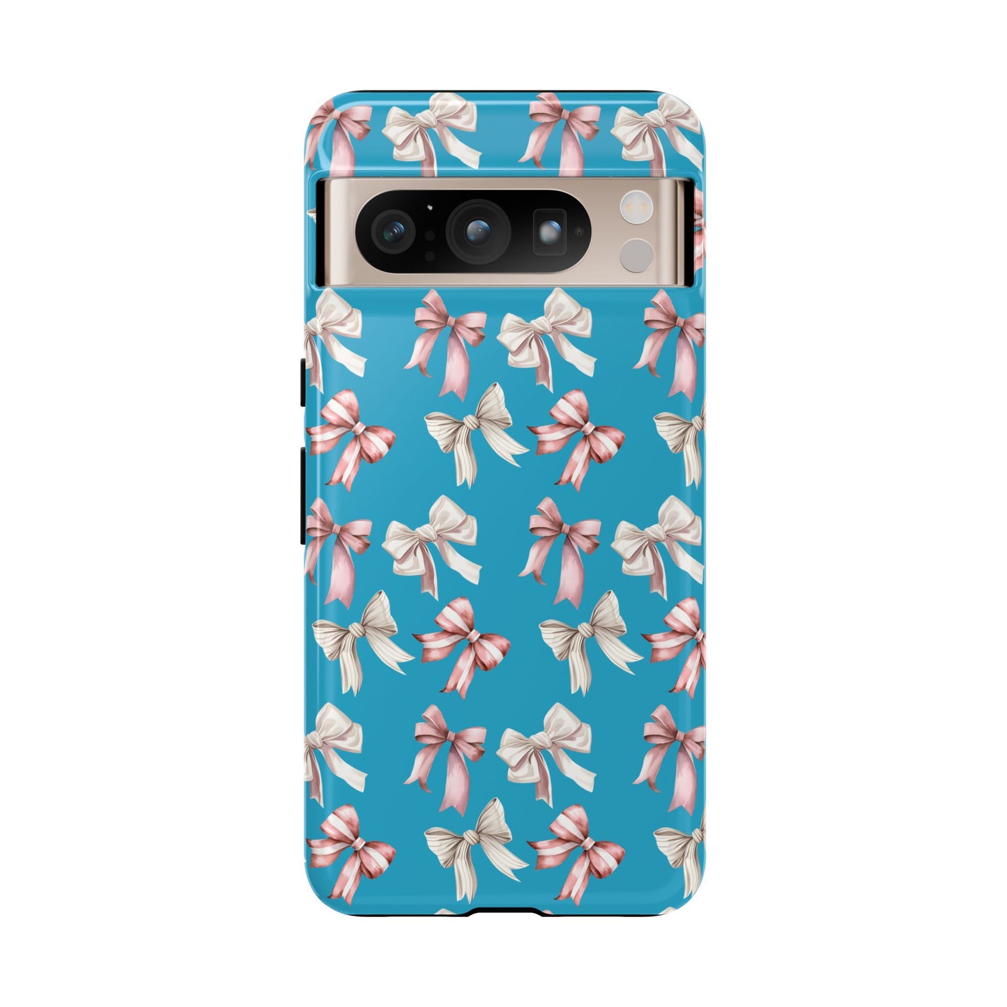 Bow Phone Case Turquoise